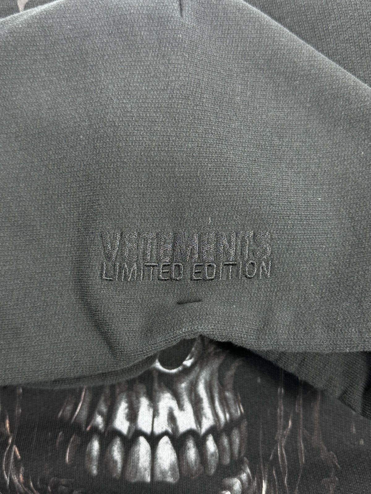 Vetements SCULL PRINT OVERSIZED HOODIE Size US XXL / EU 58 / 5 - 5 Thumbnail