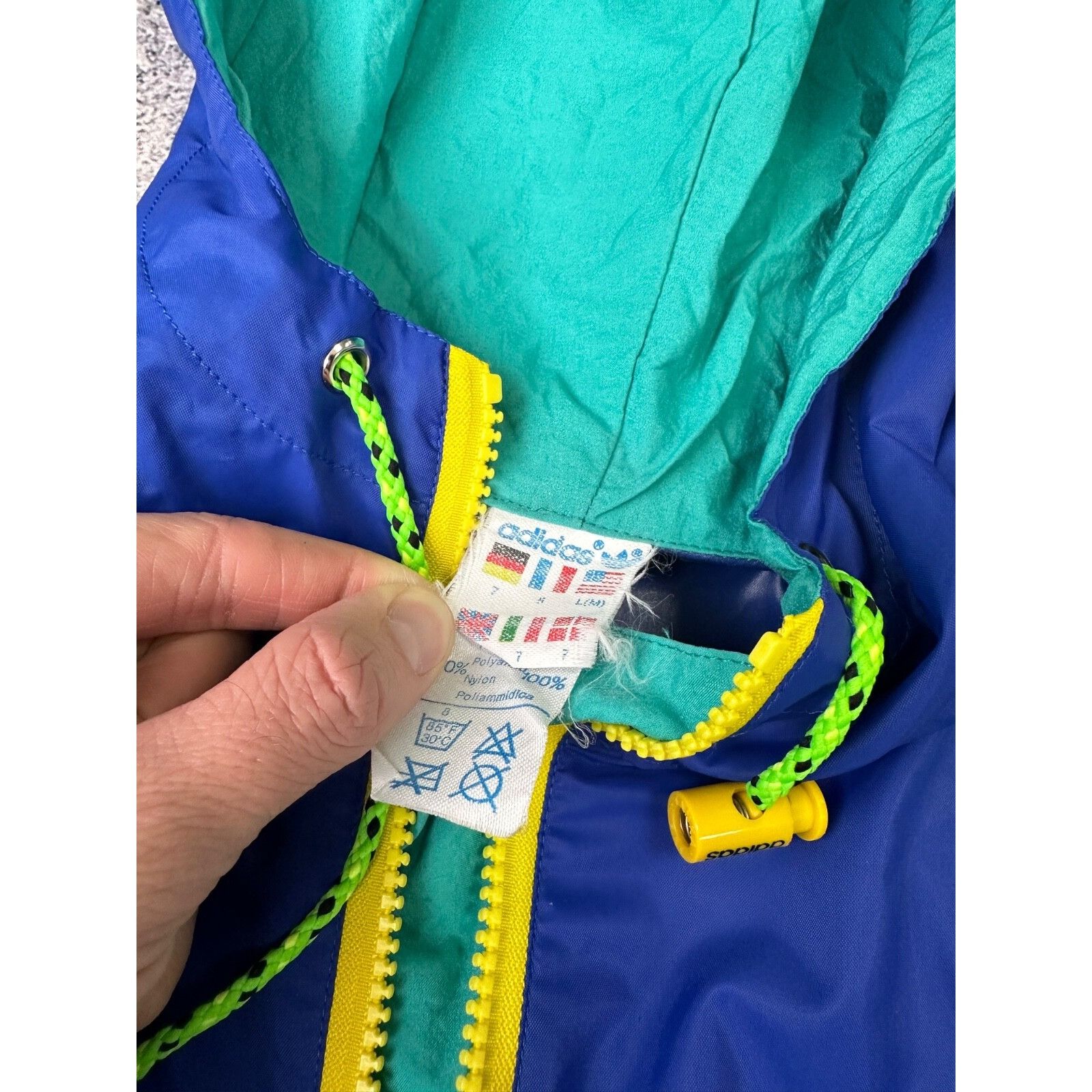 Adidas VTG Adidas Ventex Yugoslavia New Bound Rare Anorak Jacket Size US L / EU 52-54 / 3 - 6 Thumbnail