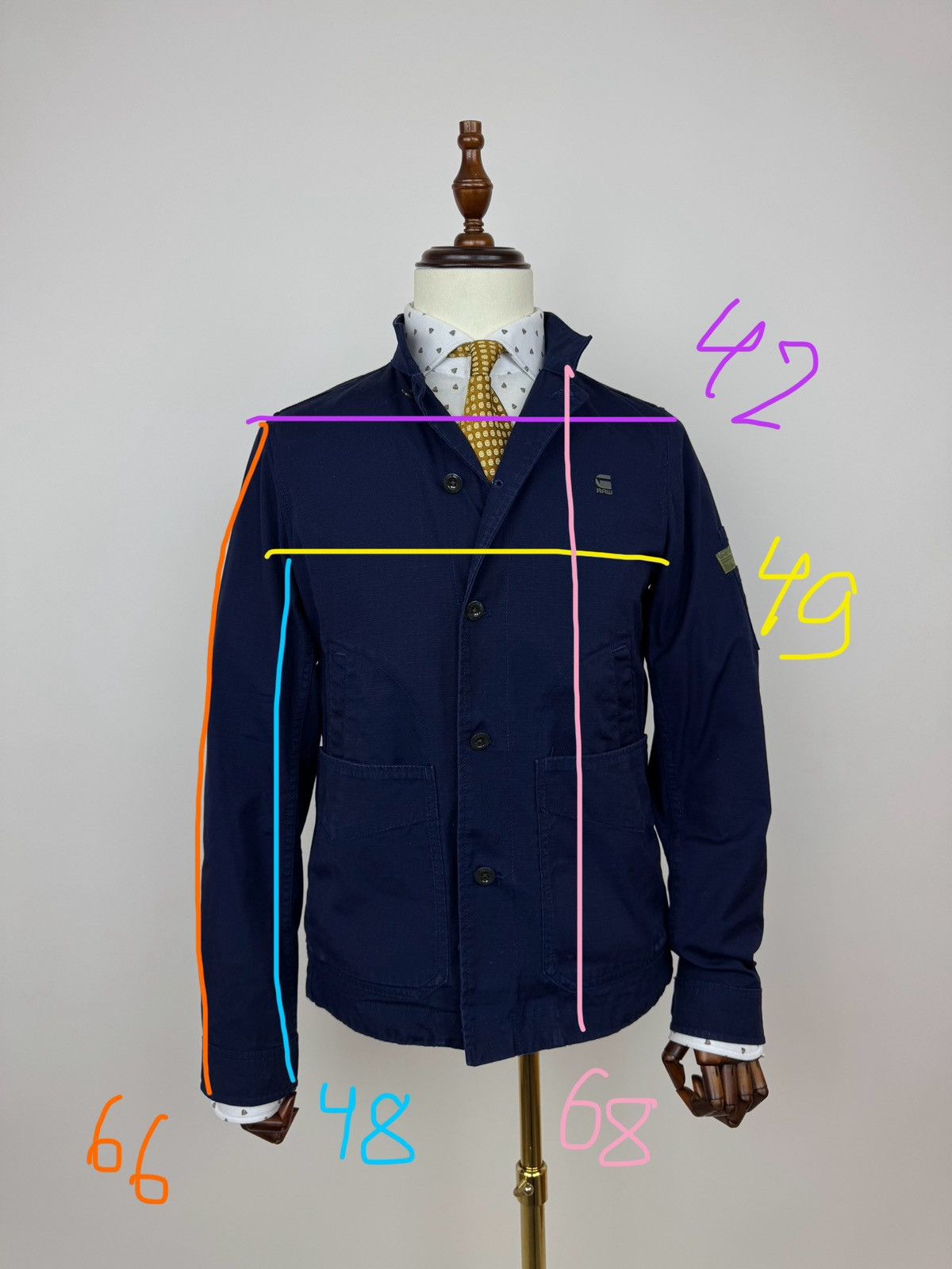 G-Star G-star Worker Ripstop Utility Indoor Jacket Amekaji Style Size 38S - 12 Thumbnail