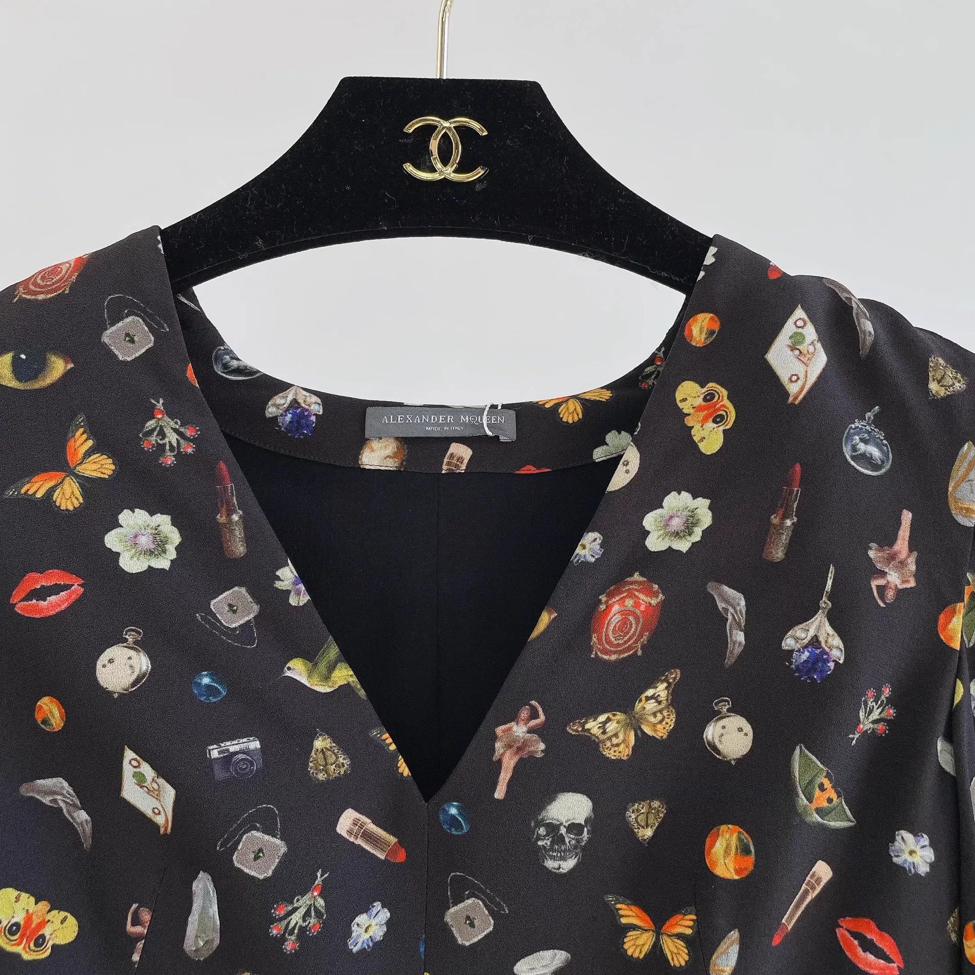 Alexander McQueen Alexander McQUEEN all-over print dress EU40 Size M / US 6-8 / IT 42-44 - 5 Thumbnail