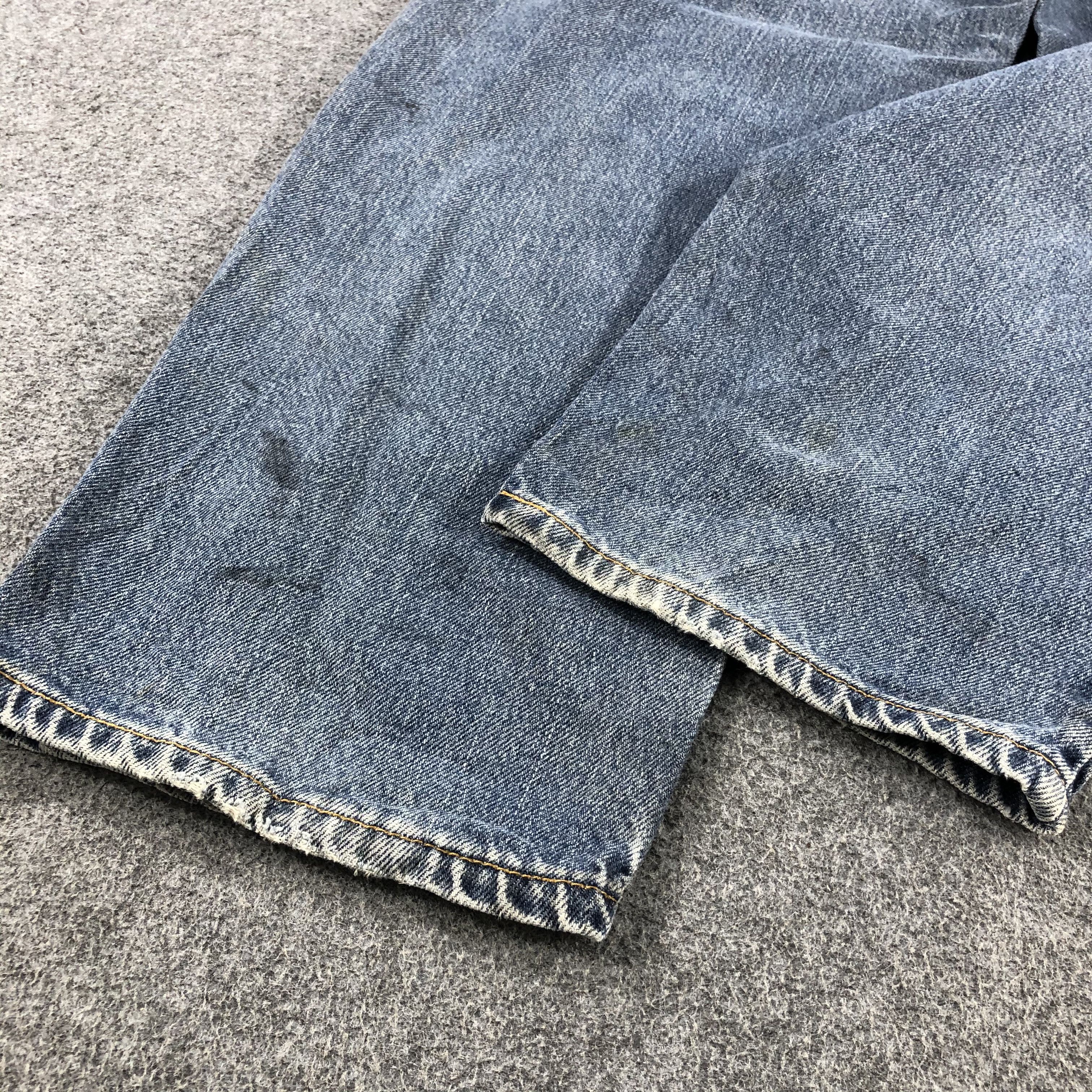 Levi's Vintage Blue Wash Levis 560 Jeans-J2340 Size US 35 - 6 Thumbnail