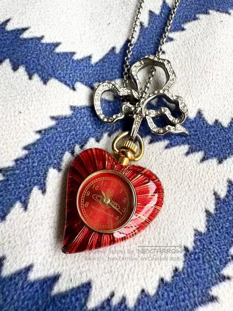 Vivienne Westwood Vivienne Westwood Vintage Heart Locket Necklace . Size ONE SIZE - 1 Thumbnail