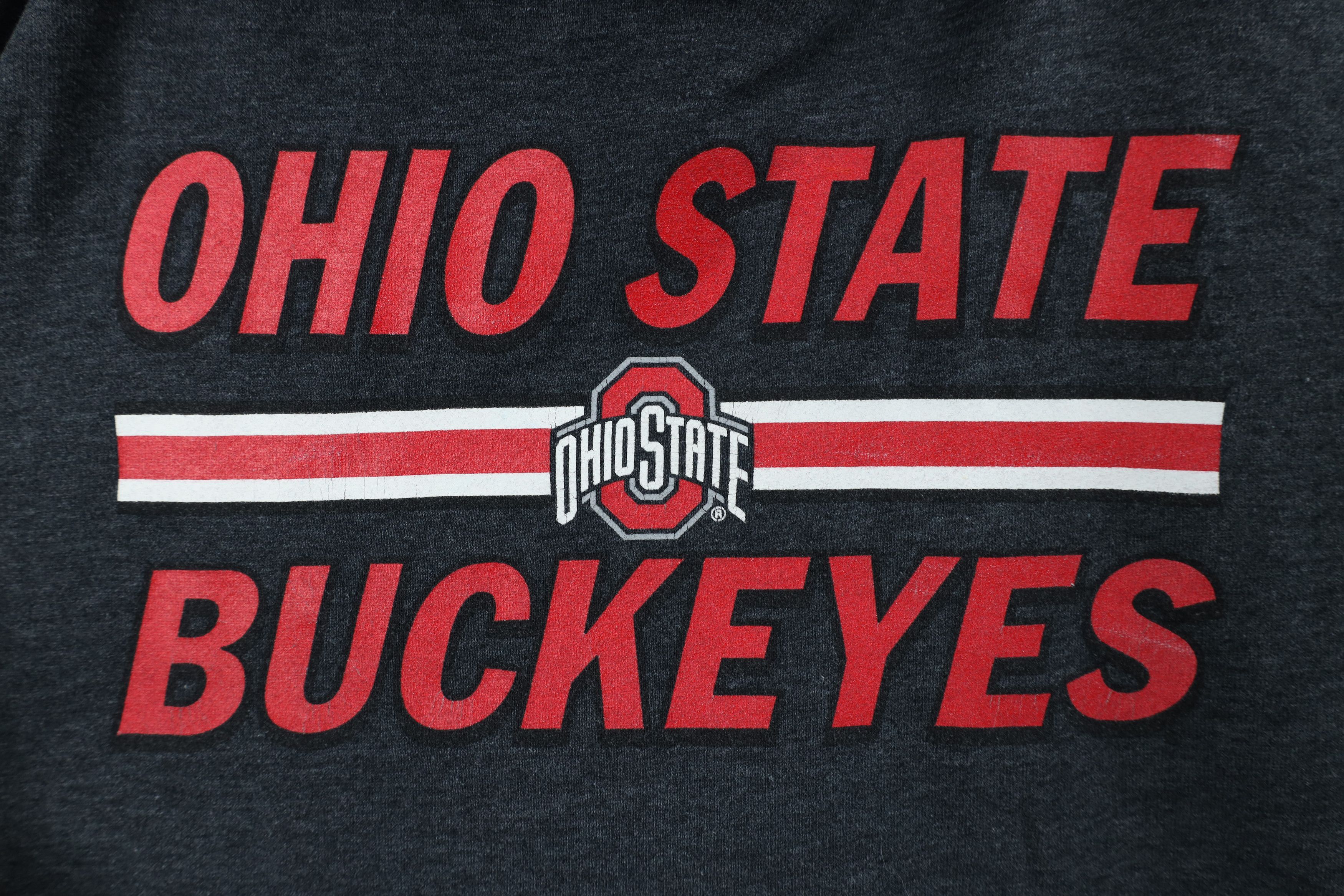 Vintage Vintage Spell Ohio State University Hoodie Sweatshirt Gray Size US XXL / EU 58 / 5 - 5 Thumbnail