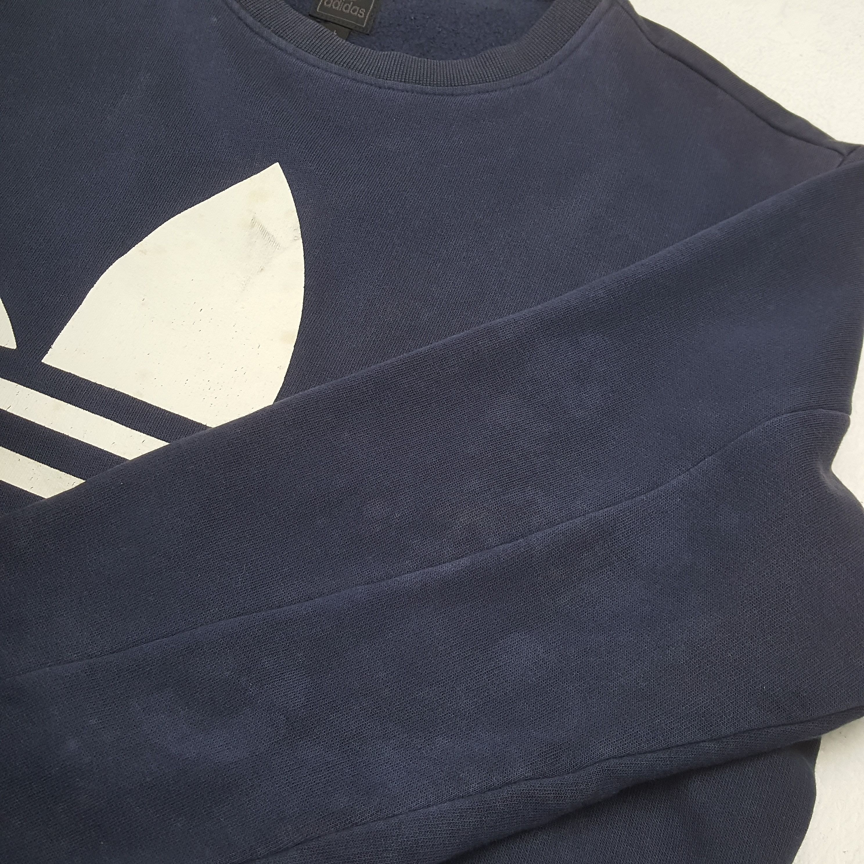 Adidas × Vintage Vintage ADIDAS Big Logo Sportswear Sweatshirt C292N14 Size US M / EU 48-50 / 2 - 8 Thumbnail
