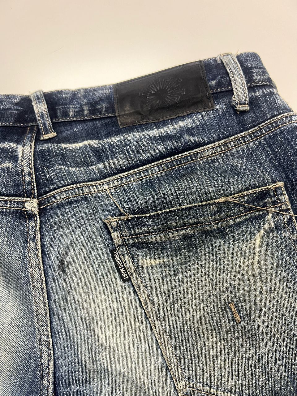 Tornado Mart Tornado Mart Distress Denim Jeans Size 32 Size US 32 / EU 48 - 6 Thumbnail