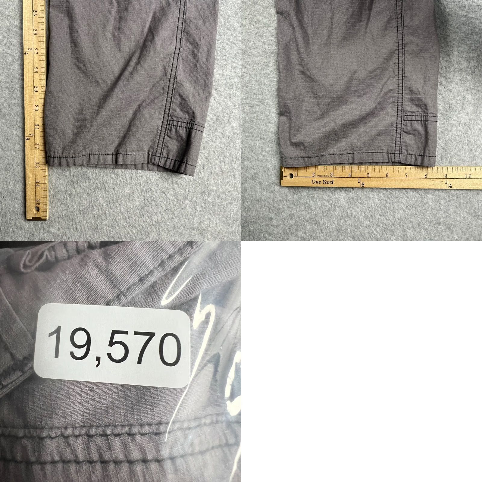 Vintage Dovetail Anna Ultra Light Trail Pants Stretch Womens 18 Grey Hiking Outdoors Size 40" / US 18 - 8 Thumbnail