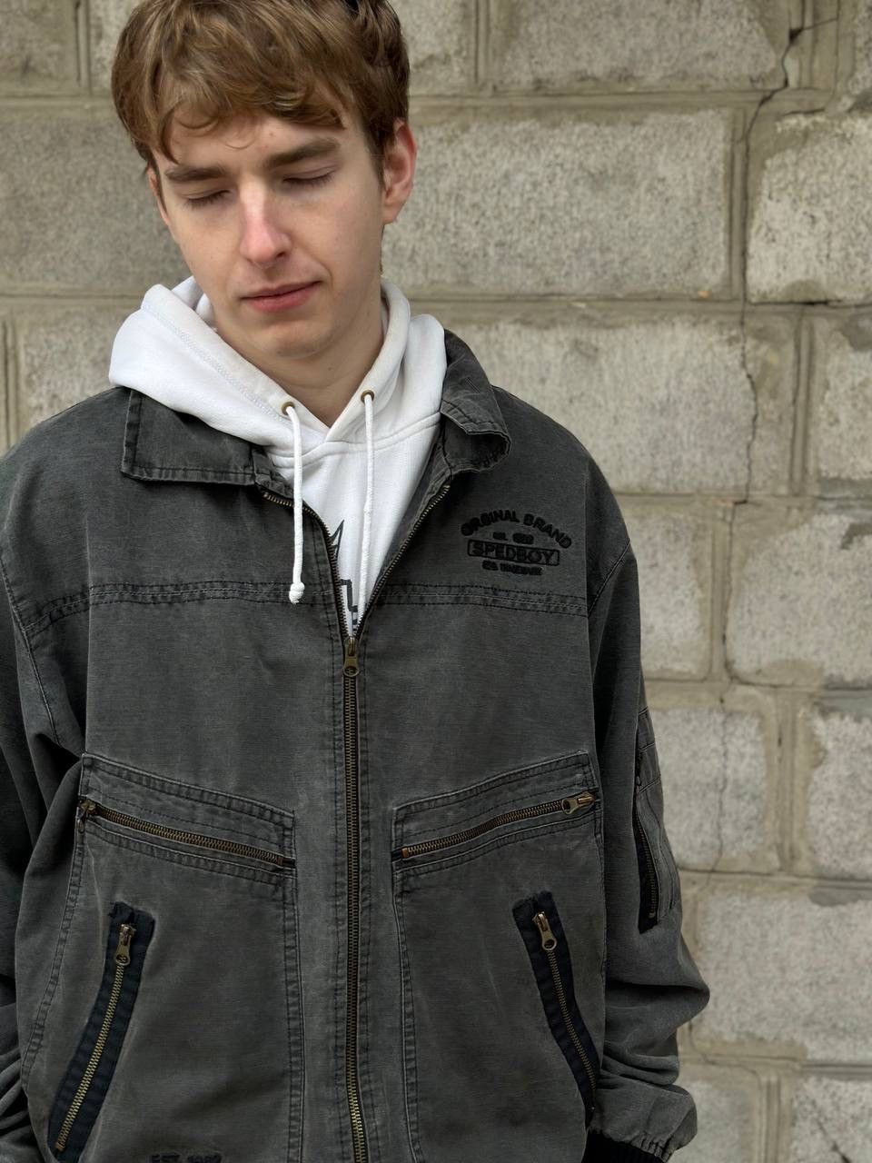 Y/Project VTG Mans Speedo boy Light Jacket Bomber Size XXL Y2K Hype Size US XXL / EU 58 / 5 - 4 Thumbnail