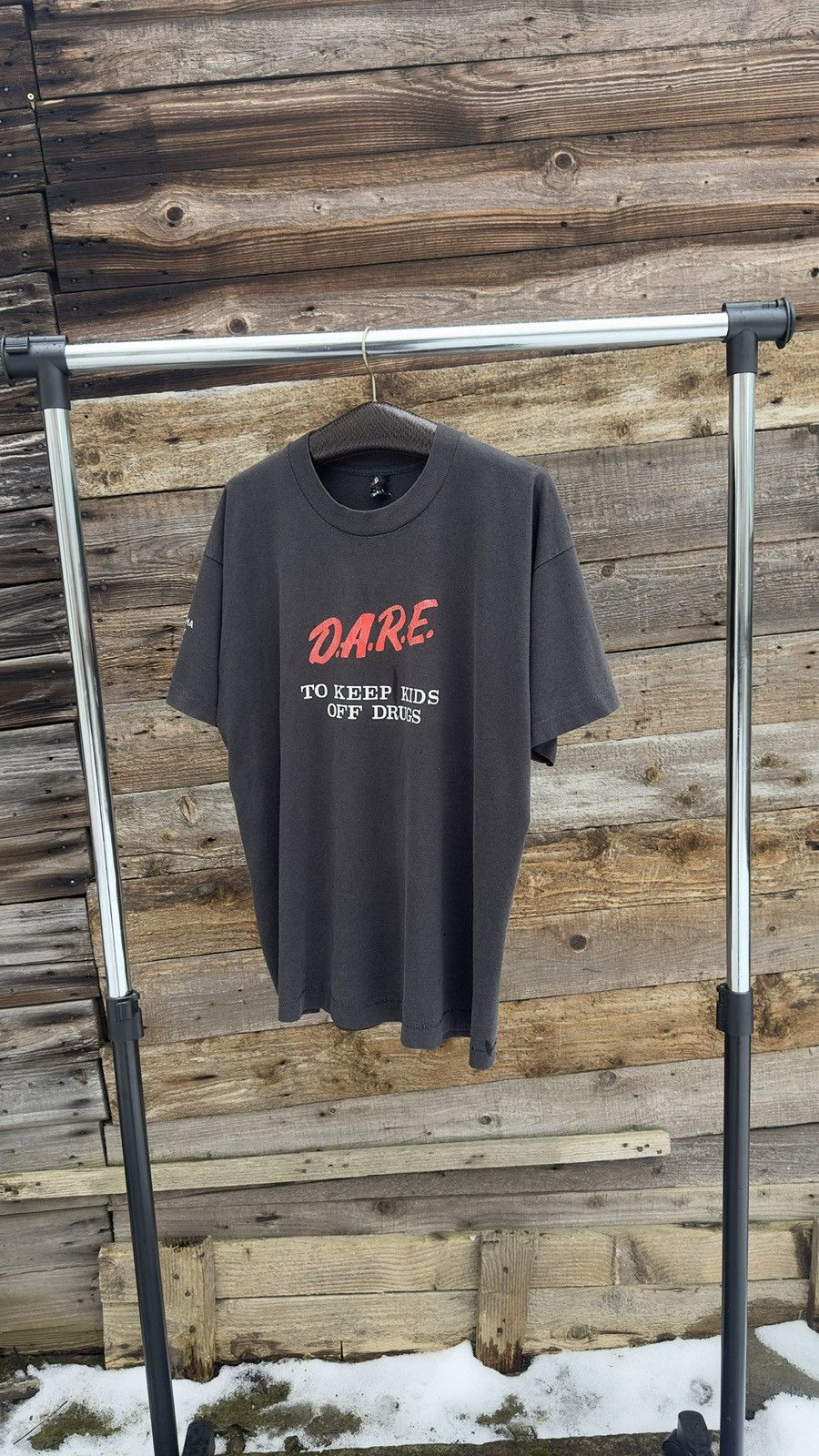 D.A.R.E Vintage 90s D.A.R.E. Tee Single Stitch Waukesha Sheriff Size US XL / EU 56 / 4 - 3 Thumbnail