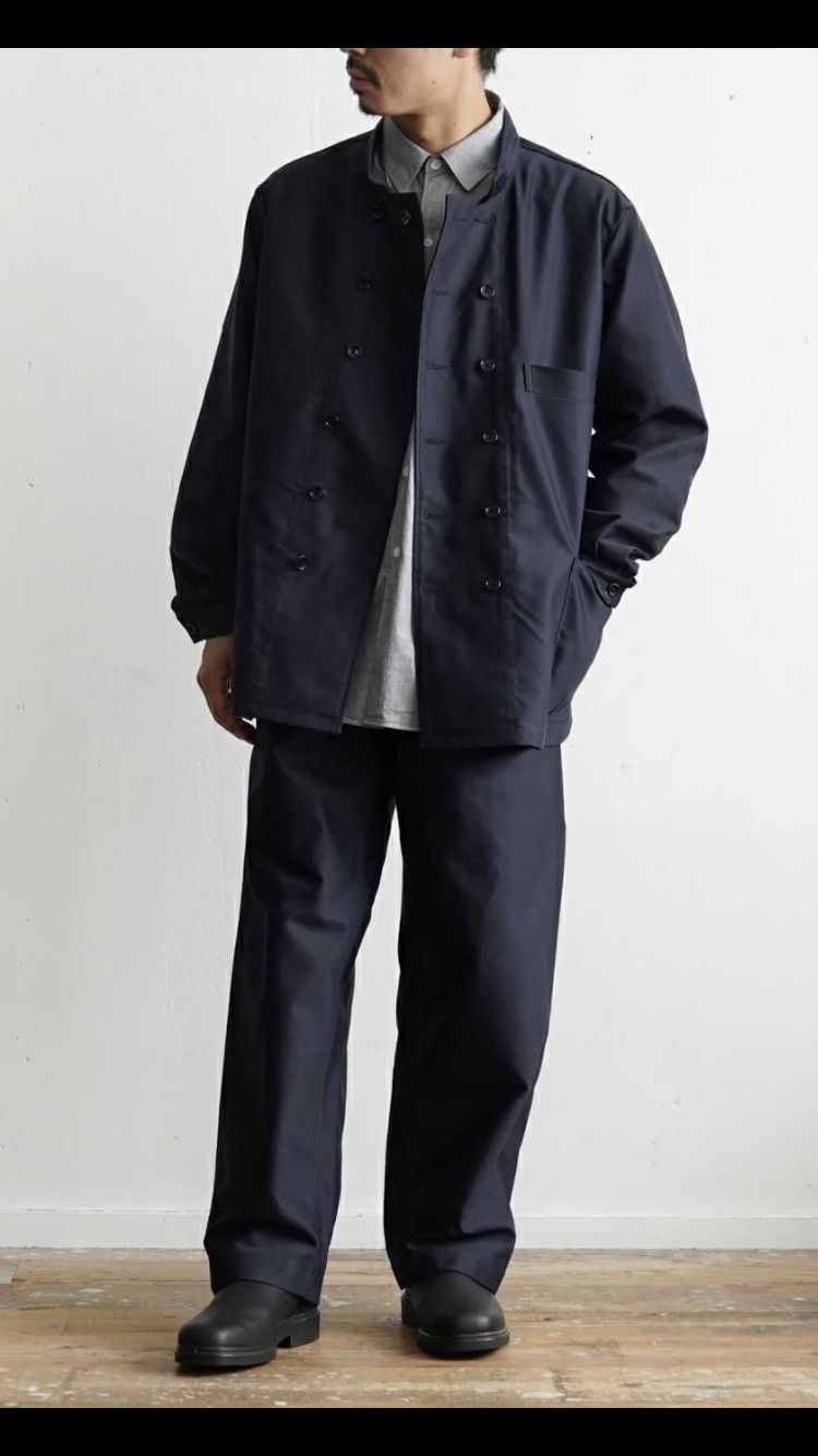 *A VONTADE × Japanese Brand DOUBLE BREASTED AVANT GARDE JACKET dark navy Size US L / EU 52-54 / 3 - 3 Thumbnail
