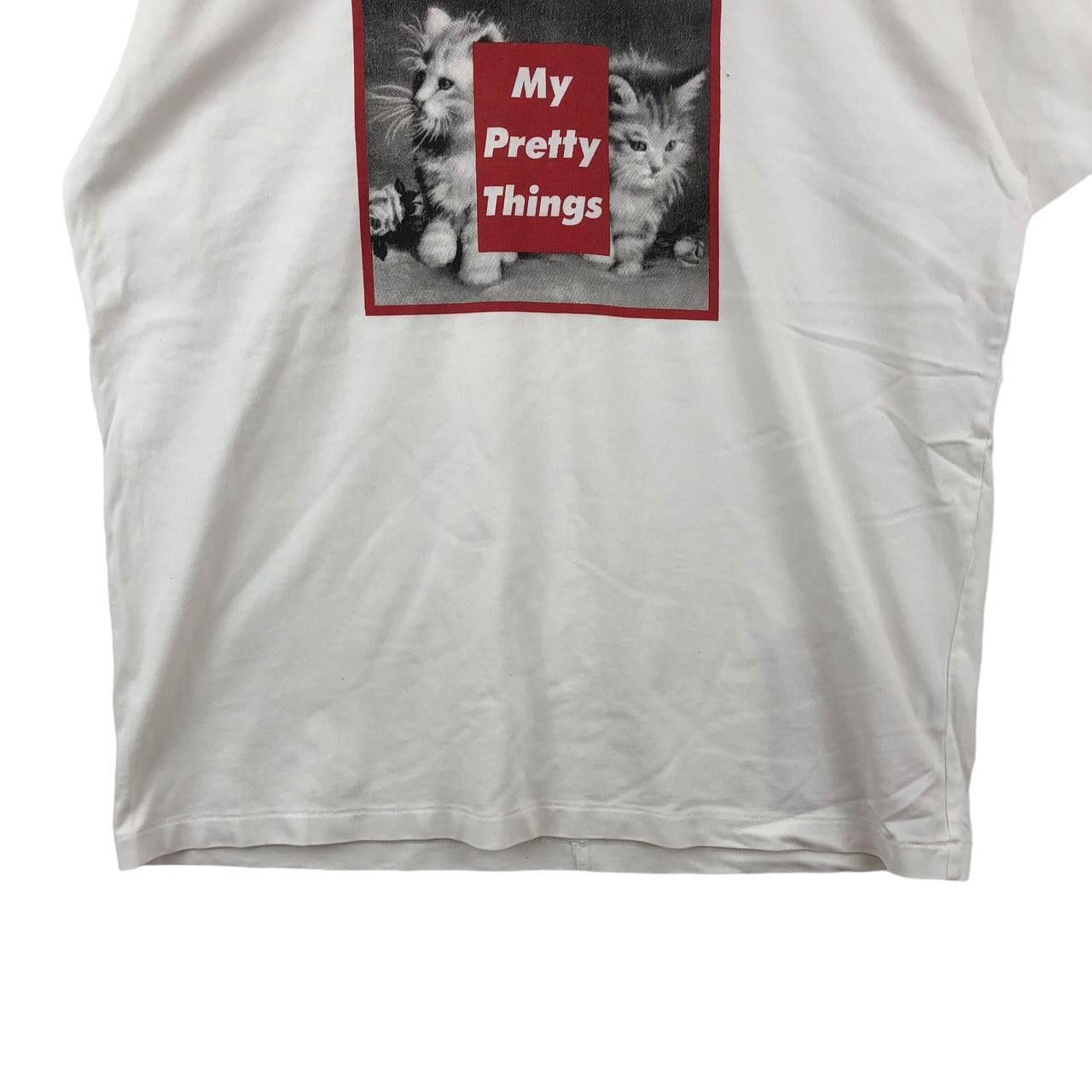 Barbara Kruger BARBARA KRUGER x RNA JAPAN My Pretty Things Cat Tee Shirt Size US M / EU 48-50 / 2 - 4 Thumbnail