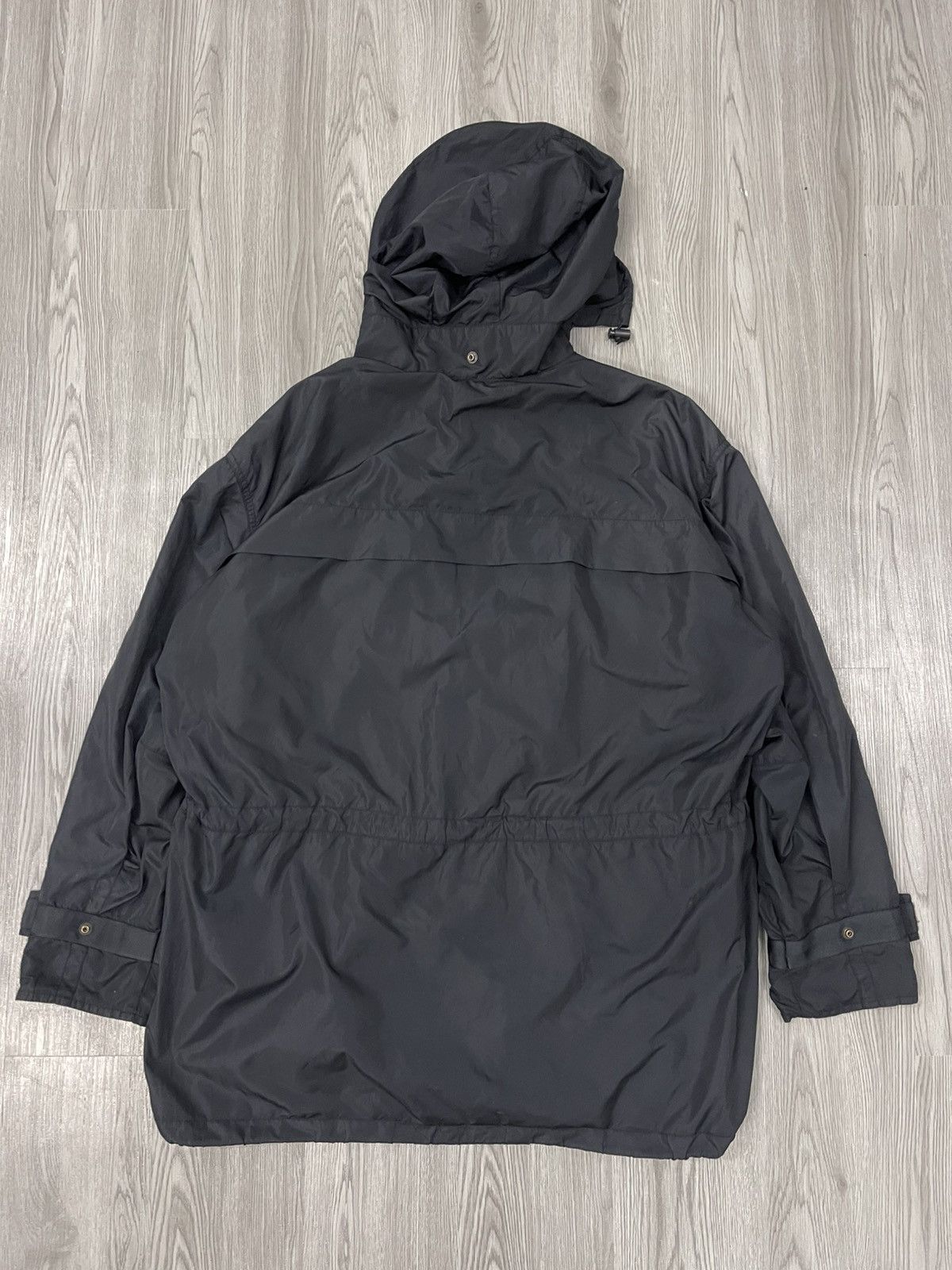 Issey Miyake A/W 1997 Issey Miyake Black Tech Nylon Parka Jacket Size US M / EU 48-50 / 2 - 5 Thumbnail