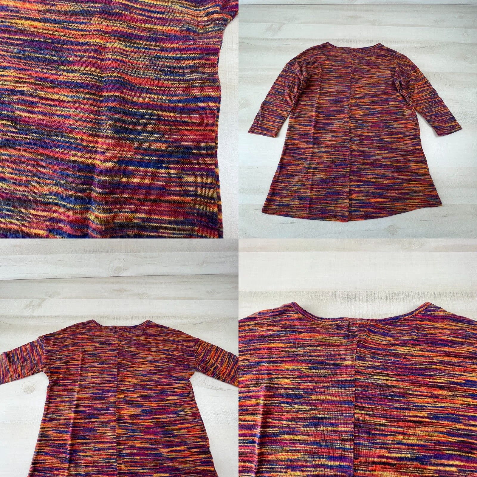 Vintage New Directions Womens Small Sweater Casual Boxy Soft Pullover 3/4 Sleeves Size S / US 4 / IT 40 - 8 Thumbnail
