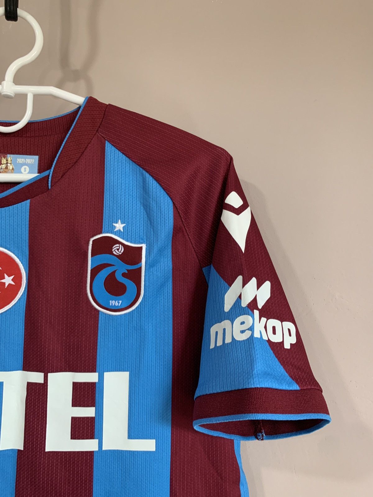 Macron Trabzonspor Home Football Shirt Macron Soccer Jersey Size S Size US S / EU 44-46 / 1 - 4 Thumbnail