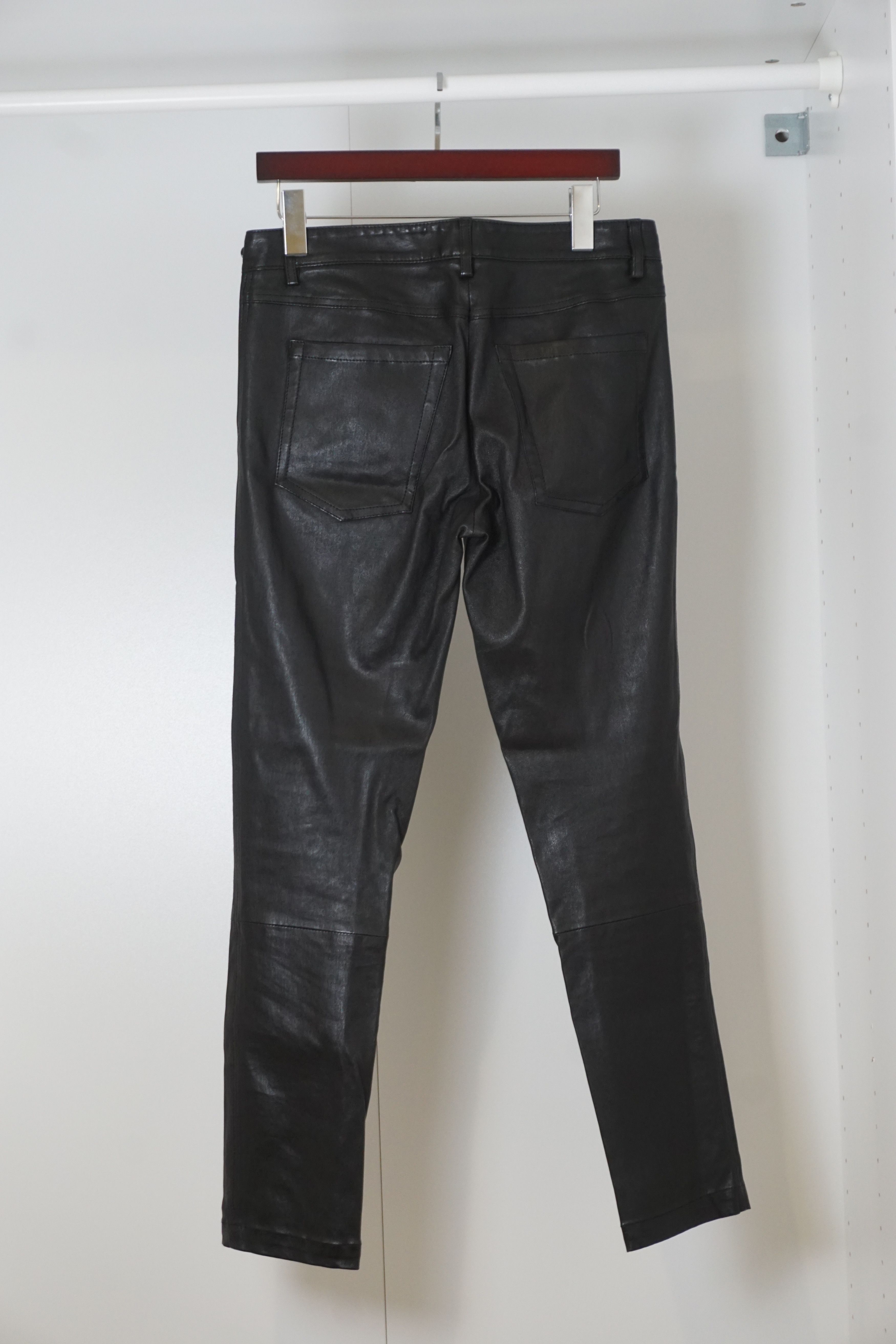 Ann Demeulemeester Leather Pants Size US 30 / EU 46 - 8 Thumbnail