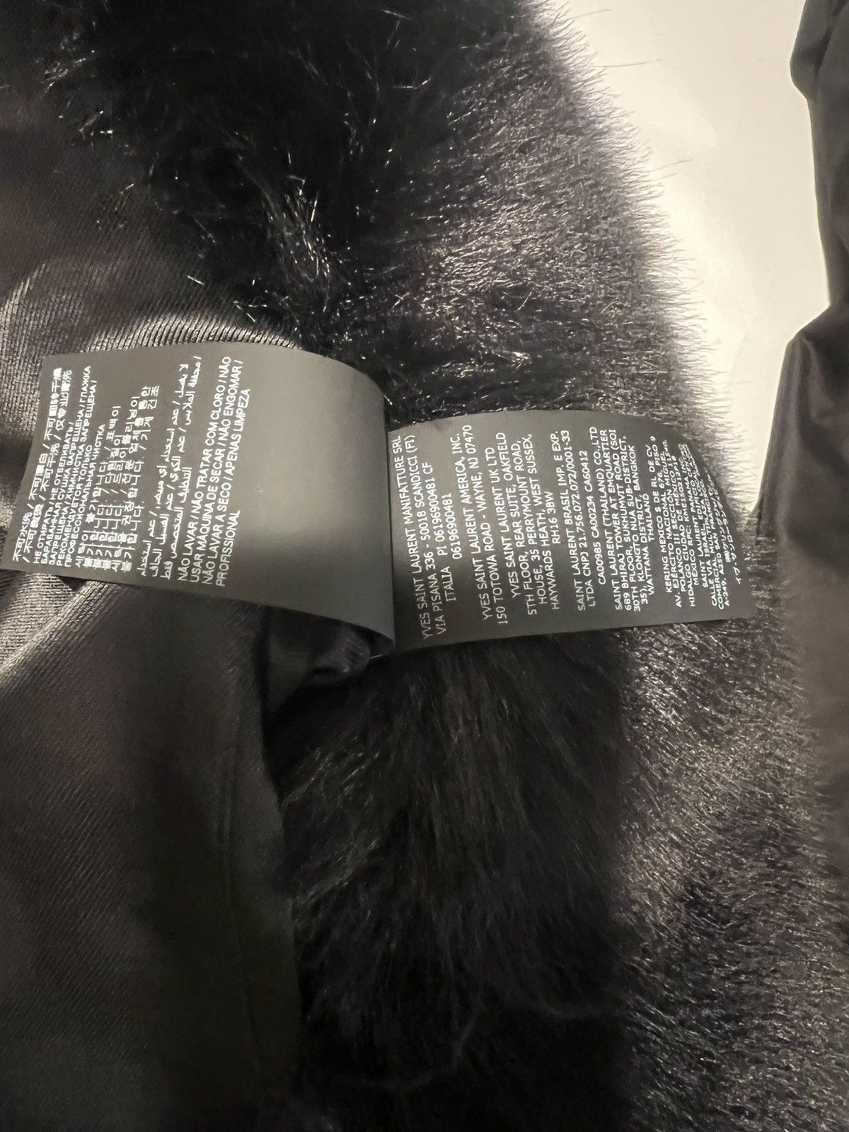 Saint Laurent Paris Saint Laurent men’s faux fur oversized coat. 46/S-XL. $8700 Size US S / EU 44-46 / 1 - 12 Thumbnail