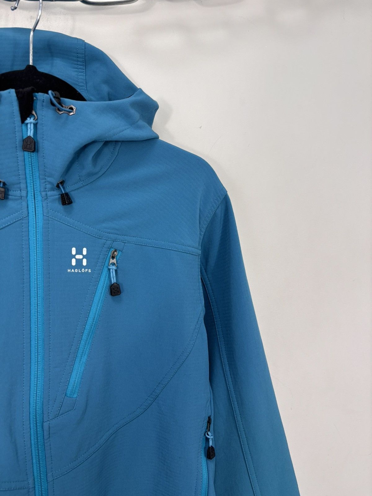 Haglofs Haglofs Women’s Blue Polartec Softshell Jacket Size L / US 10 / IT 46 - 3 Thumbnail