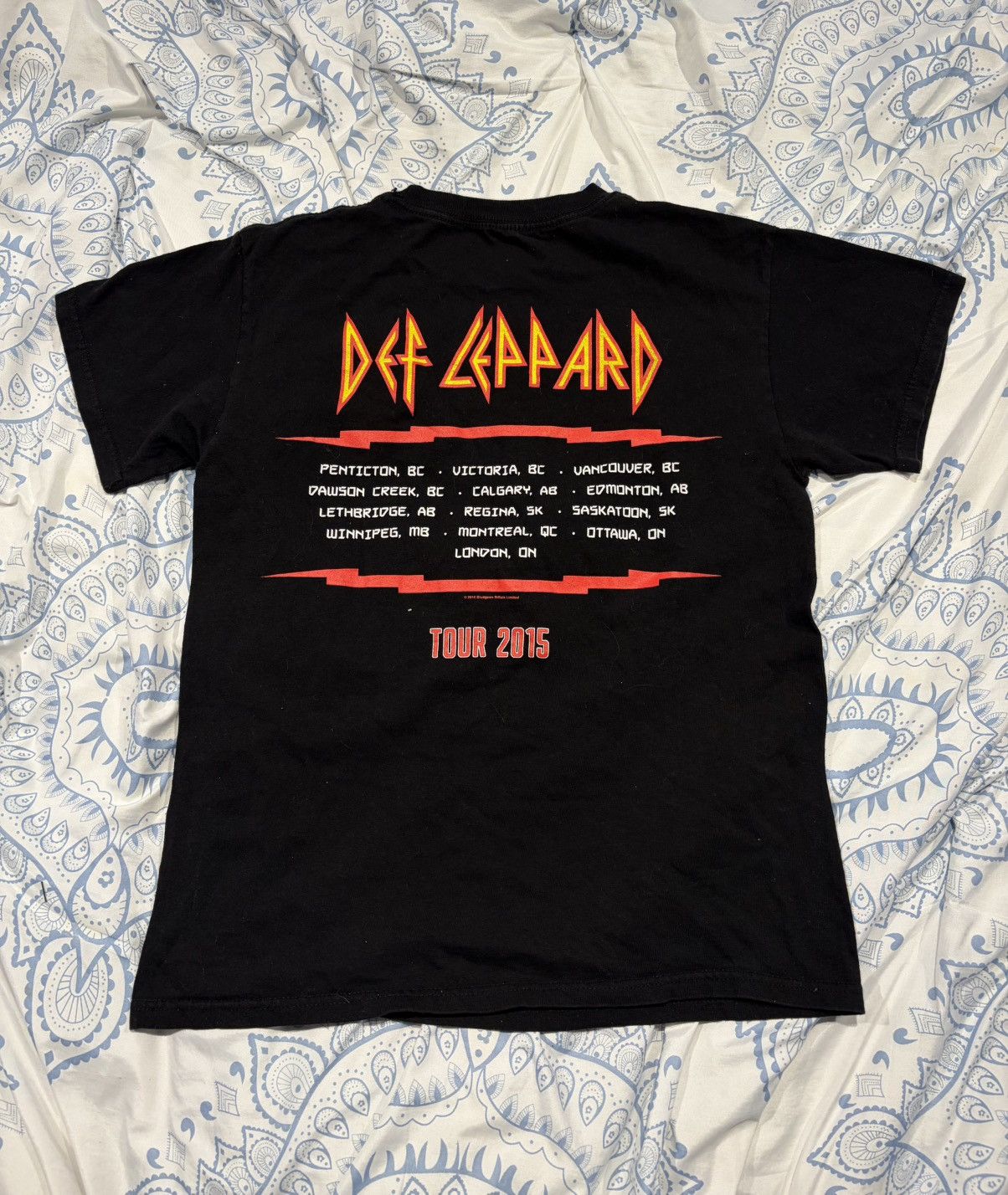 Def Leppard Def Leppard shirt Medium Size US M / EU 48-50 / 2 - 2 Thumbnail