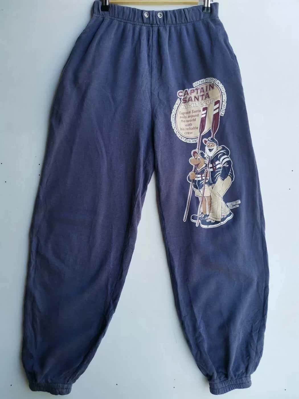 Vintage Captain Santa Yacht Club Pants Size US 26 / EU 42 - 1 Thumbnail