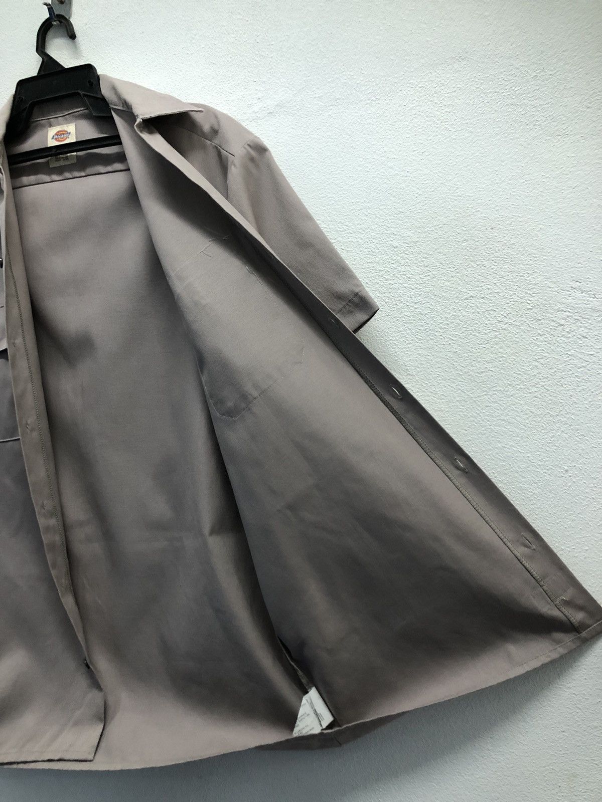 Dickies × Vintage Dickies Short Sleeve Work Shirt (Gray, Size M) Size US M / EU 48-50 / 2 - 9 Thumbnail