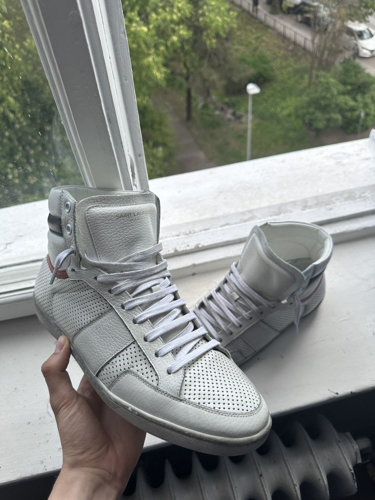 Saint Laurent Paris Saint Laurent SL/10H Hi top Size US 9.5 / EU 42-43 - 1 Thumbnail