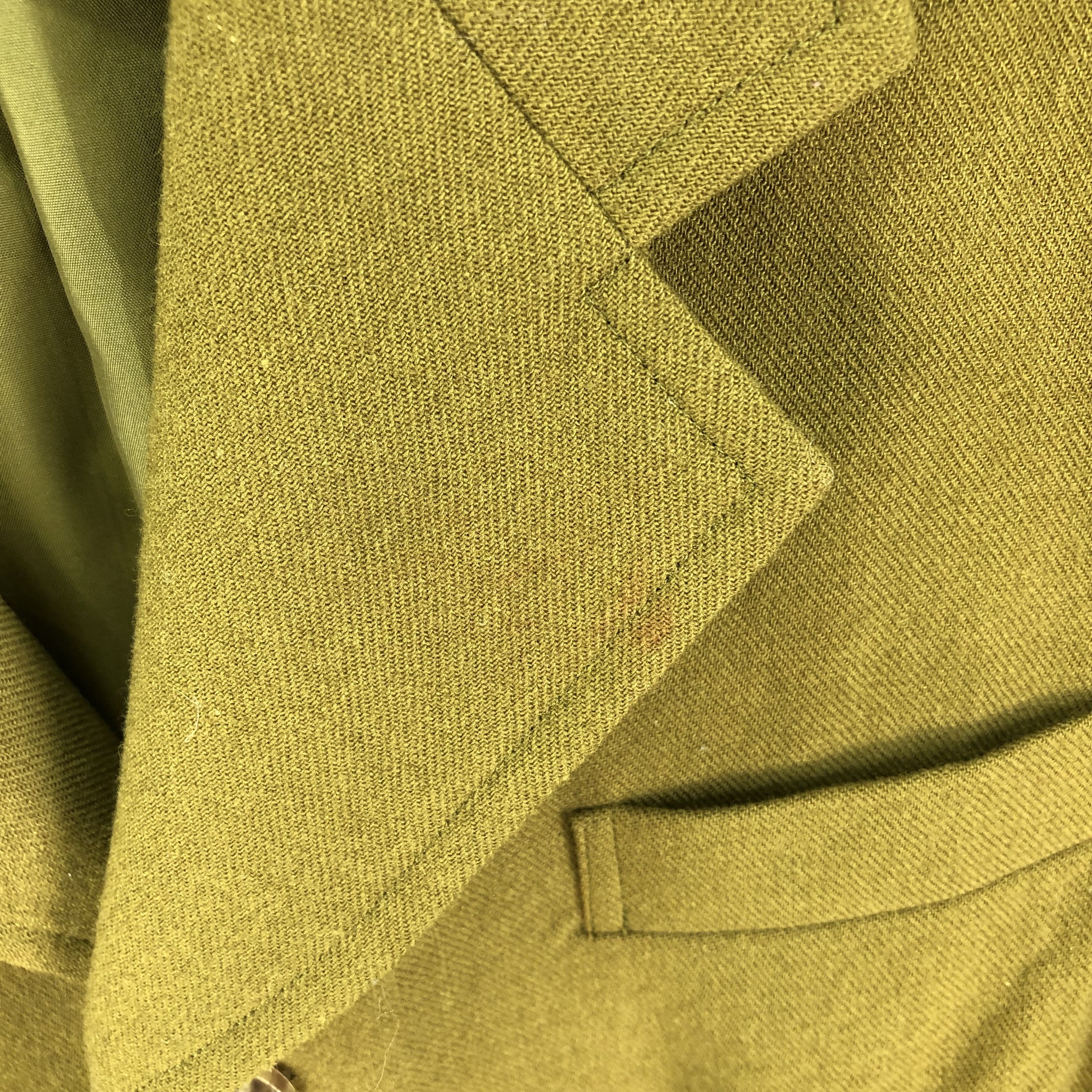 Yohji Yamamoto 1992 A/W Y’s Vintage Wool Blend Green Blazer Jacket Size S / US 4 / IT 40 - 11 Thumbnail