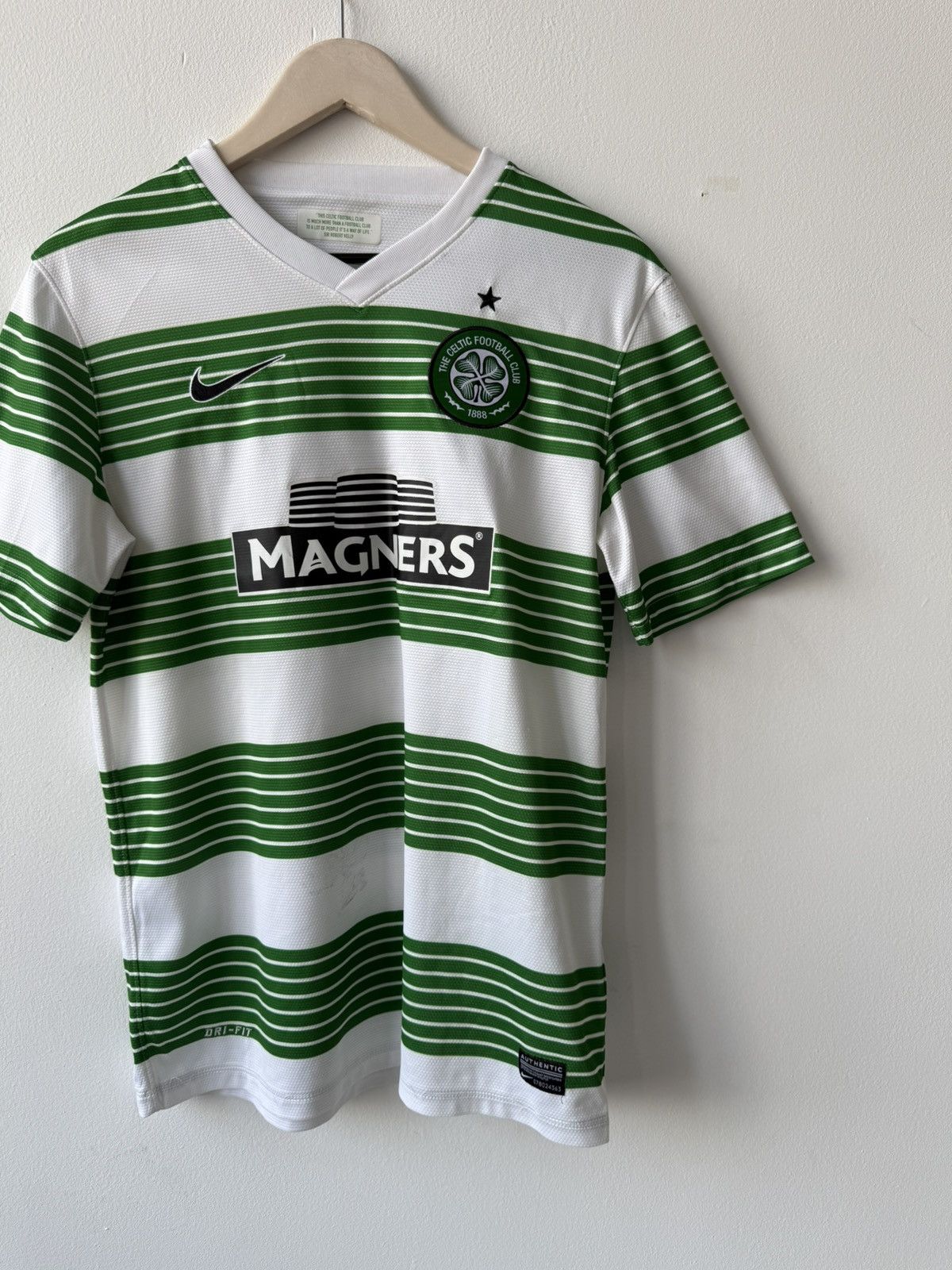 Nike × Vintage Nike Celtic 2013/2014 Amido #17 League Champions Home Jersey Size US S / EU 44-46 / 1 - 4 Thumbnail