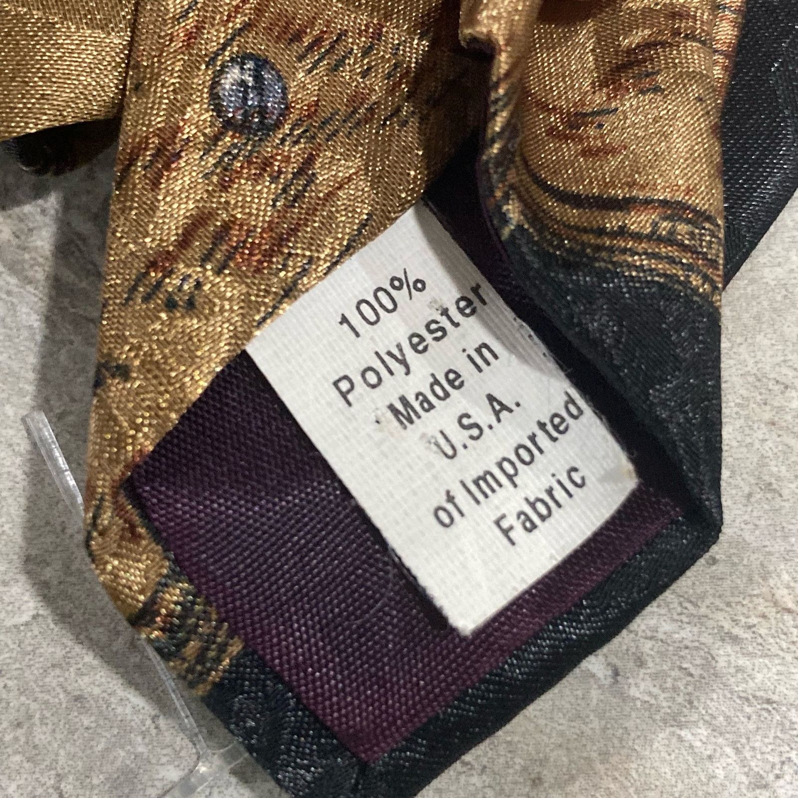 Other Vintage Home Improvement Power Tools Necktie Tie 90s Neck Size ONE SIZE - 4 Thumbnail