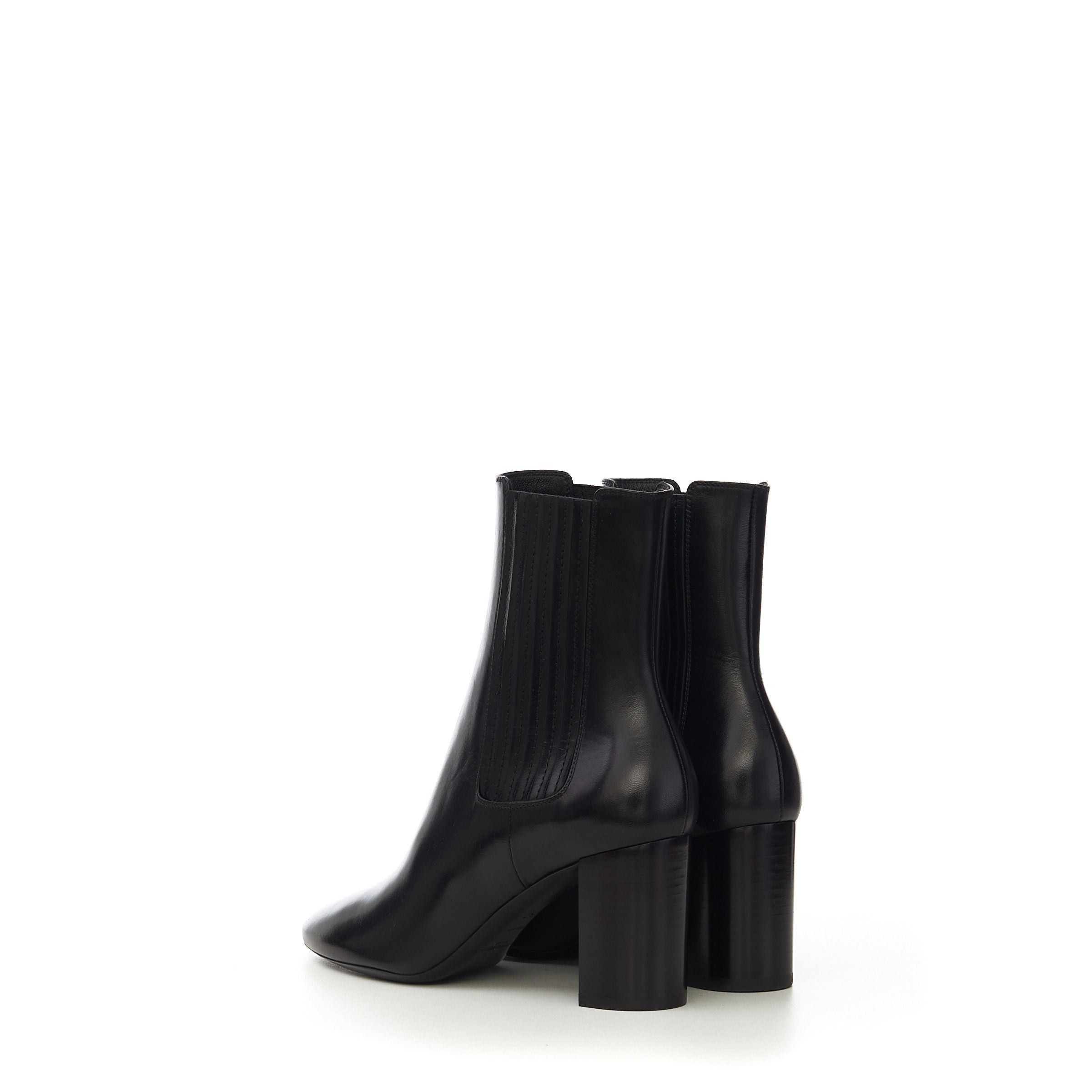 Saint Laurent Paris LOU Chelsea Boots In Black Leather Size US 5 / IT 35 - 5 Thumbnail