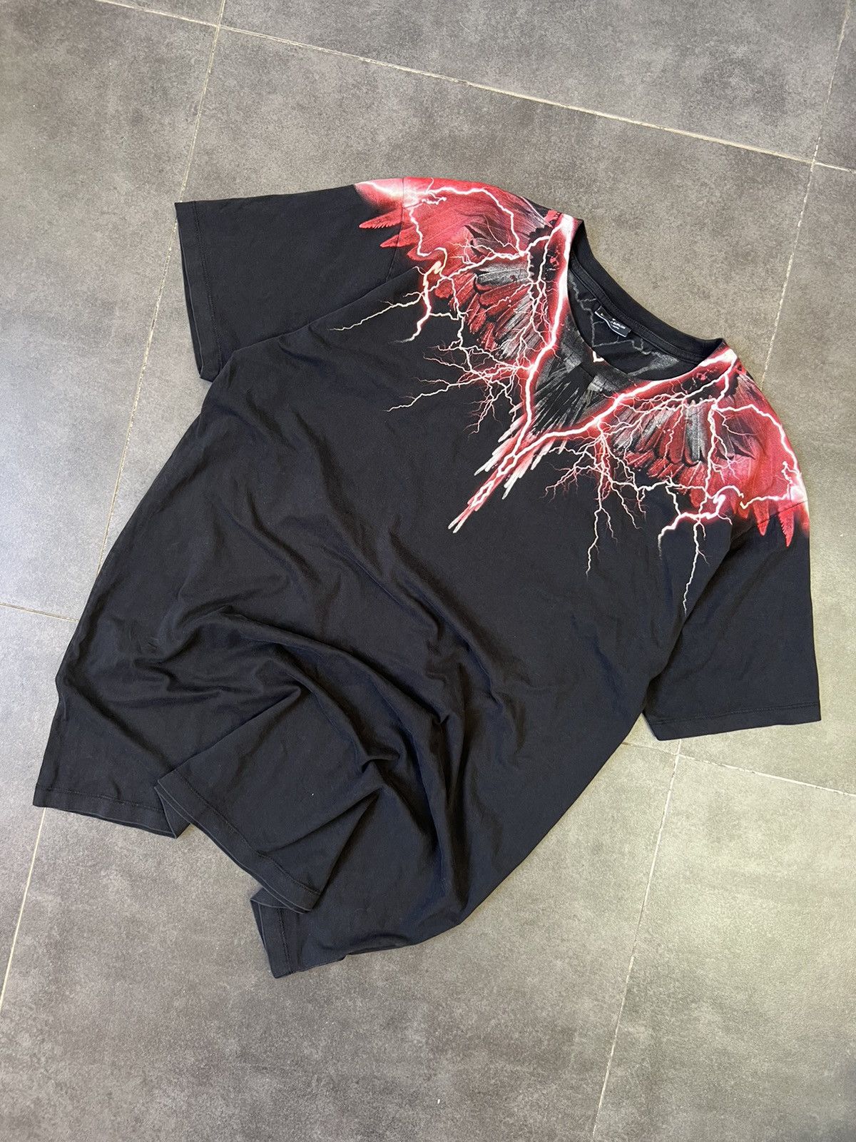 Marcelo Burlon Marcelo Burlon Red alas print tshirt Size US L / EU 52-54 / 3 - 1 Thumbnail