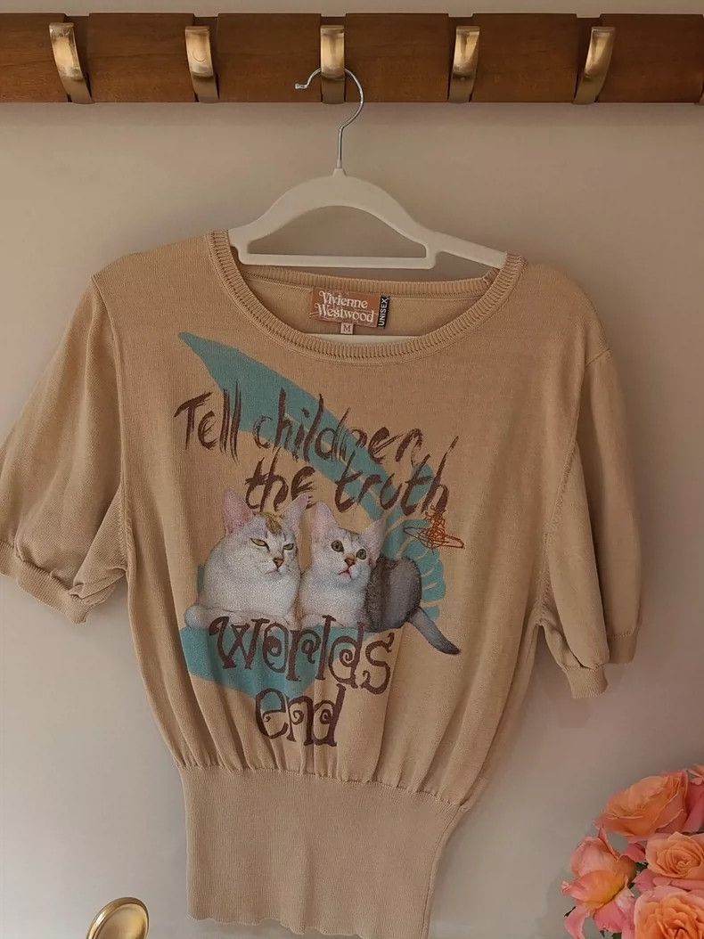 Vivienne Westwood Vivienne Westwood Cat short-sleeved T-shirt Size M / US 6-8 / IT 42-44 - 1 Thumbnail