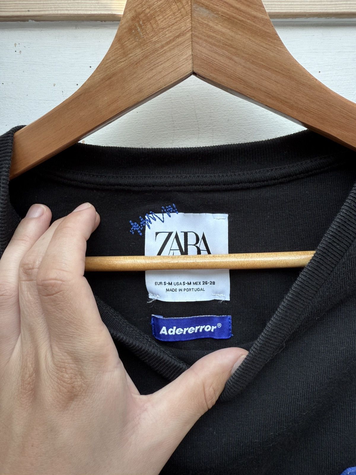Ader Error × Zara Ader Error x Zara black long sleeve t-shirt Size US M / EU 48-50 / 2 - 5 Thumbnail