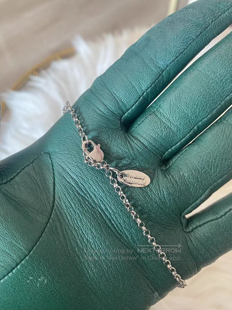 Vivienne Westwood Vivienne Westwood Medium silver orb necklace Size ONE SIZE - 4 Thumbnail