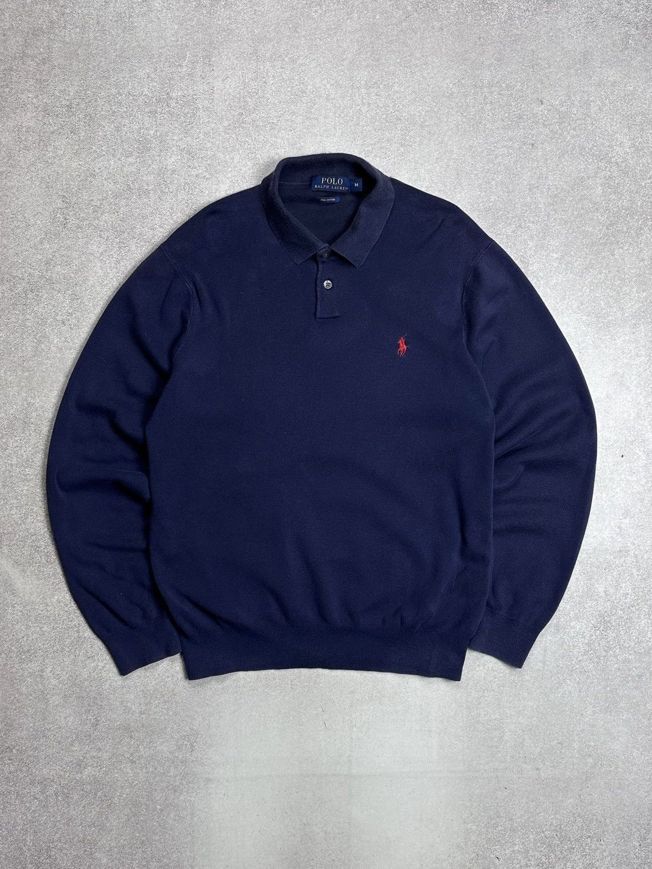 Polo Ralph Lauren Vintage Polo Ralph Lauren RRL Rugby Shirt Rare M Size US M / EU 48-50 / 2 - 1 Thumbnail