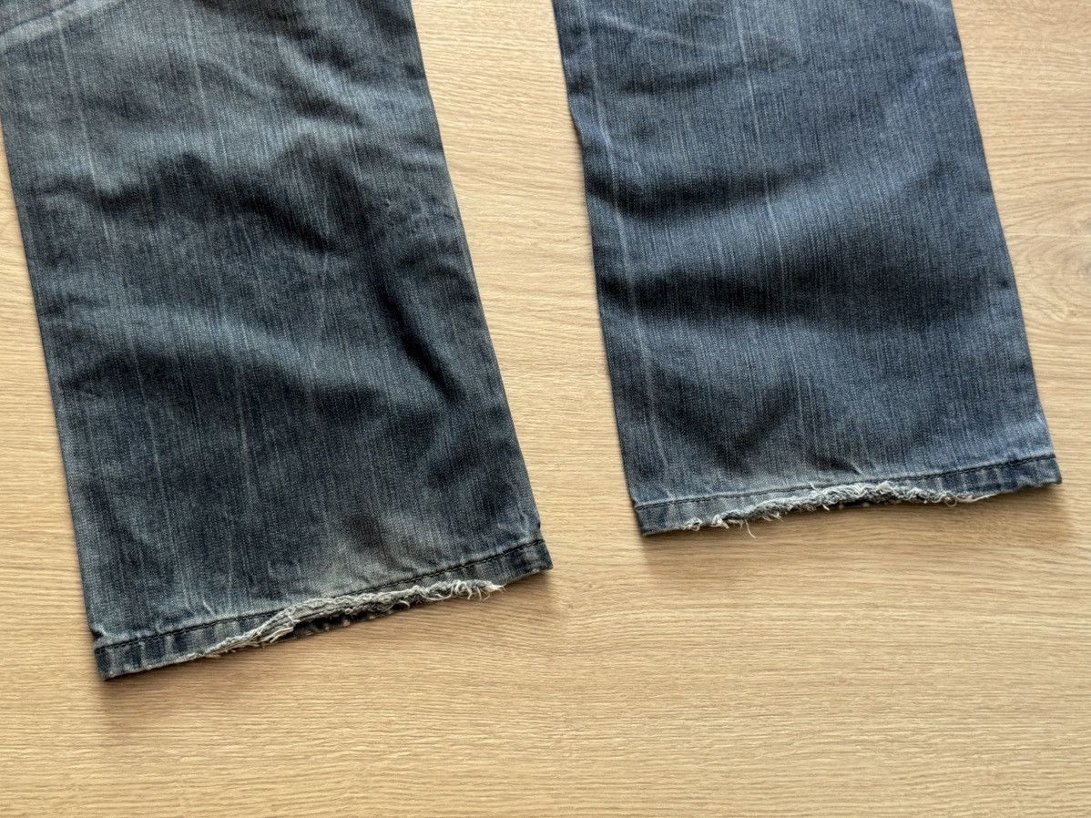 Vintage Vintage 00’s Fishbone y2k Blue Denim Distressed Baggy Pants Size US 36 / EU 52 - 10 Thumbnail