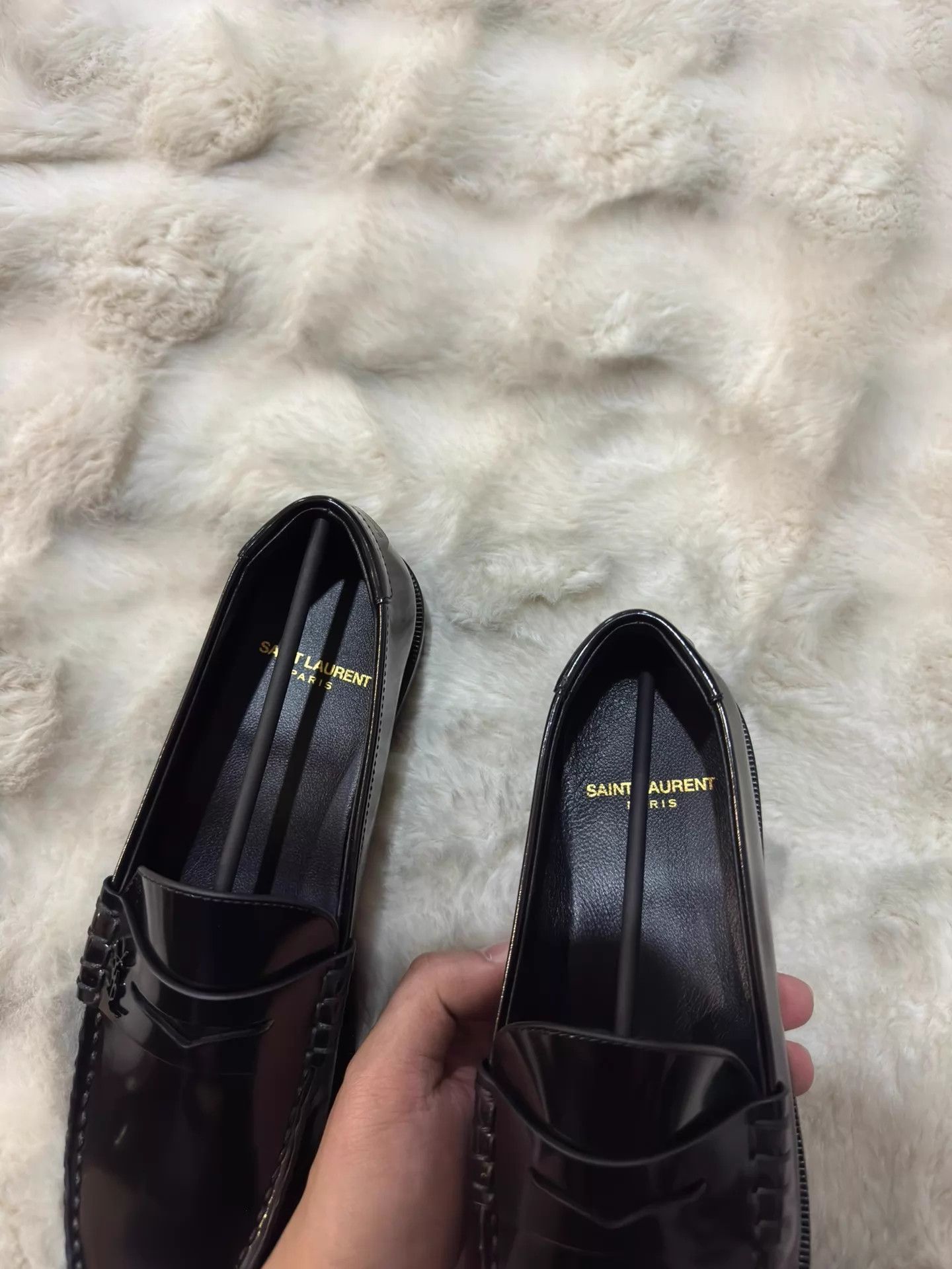 Saint Laurent Paris Women's Saint Laurent Classic Leather Loafers 37 New Size US 6.5 / IT 36.5 - 8 Thumbnail
