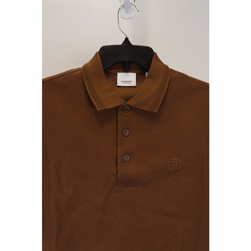 Burberry o1rshd1 Polo Shirt in Dark Birch Brown Size US XS / EU 42 / 0 - 3 Thumbnail