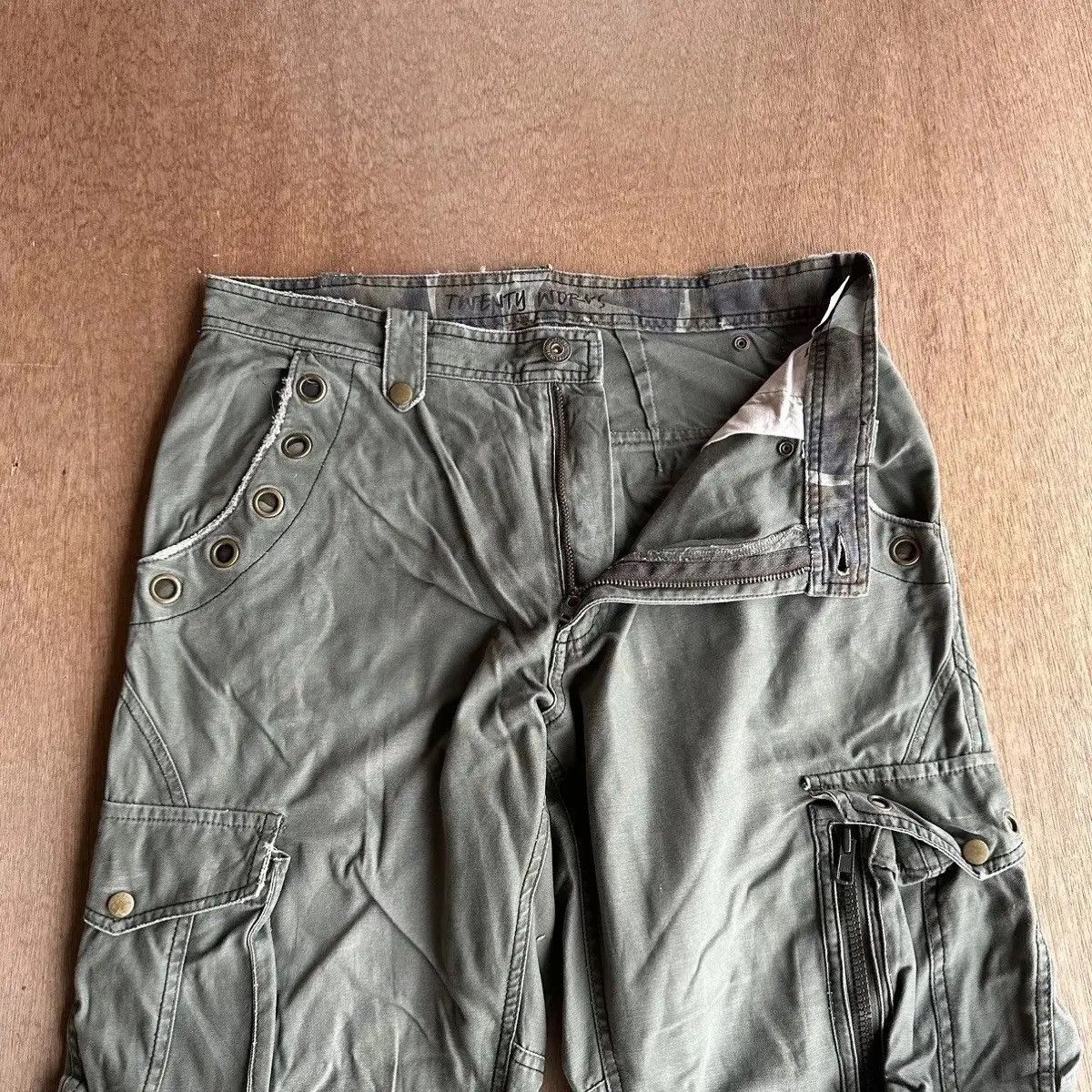Voodoo Tactical GRAILS 🔥 TWENTY WORK JAPAN Utility Double Bones Cargo Pants Size US 34 / EU 50 - 9 Thumbnail