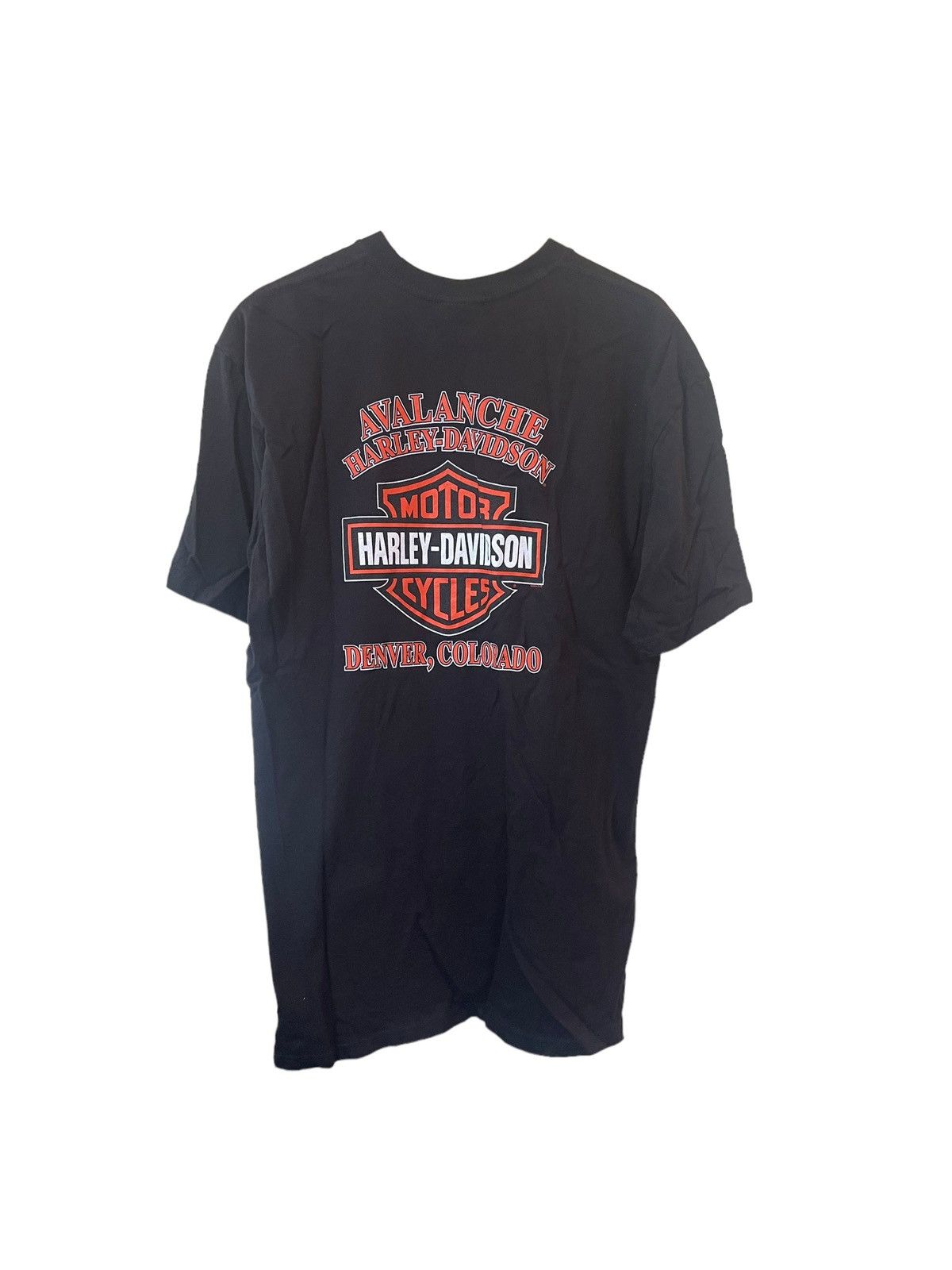 Harley Davidson 2014 Harley Davidson Denver T-shirt Size US XL / EU 56 / 4 - 1 Thumbnail