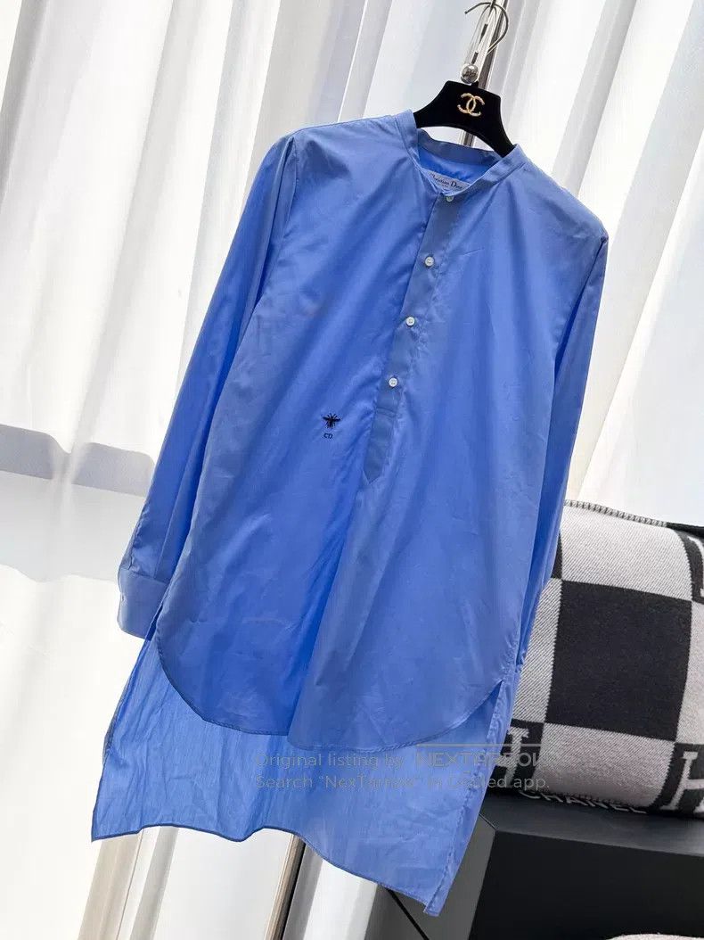 Dior Dior Embroidered little bee long-sleeved shirt Size XS / US 0-2 / IT 36-38 - 1 Thumbnail