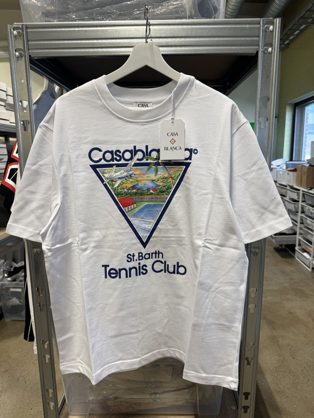 Casablanca Tennis Club T-Shirt NEW