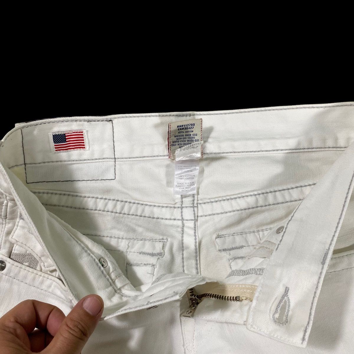 True Religion × Vintage True Religion Section Ricky Size 28 (menual Size 30) Size 30" / US 8 / IT 44 - 6 Thumbnail
