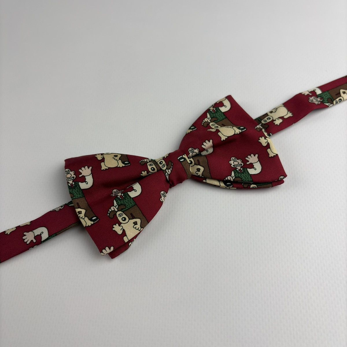 Other Wallace & Gromit Vintage Silk Bow Tie Size ONE SIZE - 3 Thumbnail