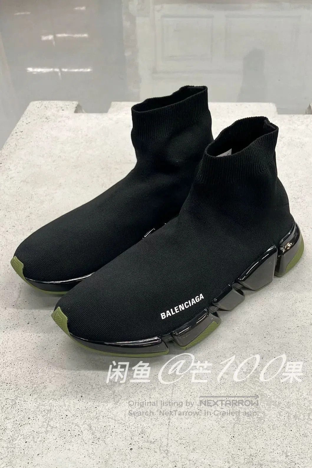 Balenciaga Balenciaga 25 SPEED 2.0 CHROME Sock Shoes. Size US 7 / EU 40 - 1 Thumbnail