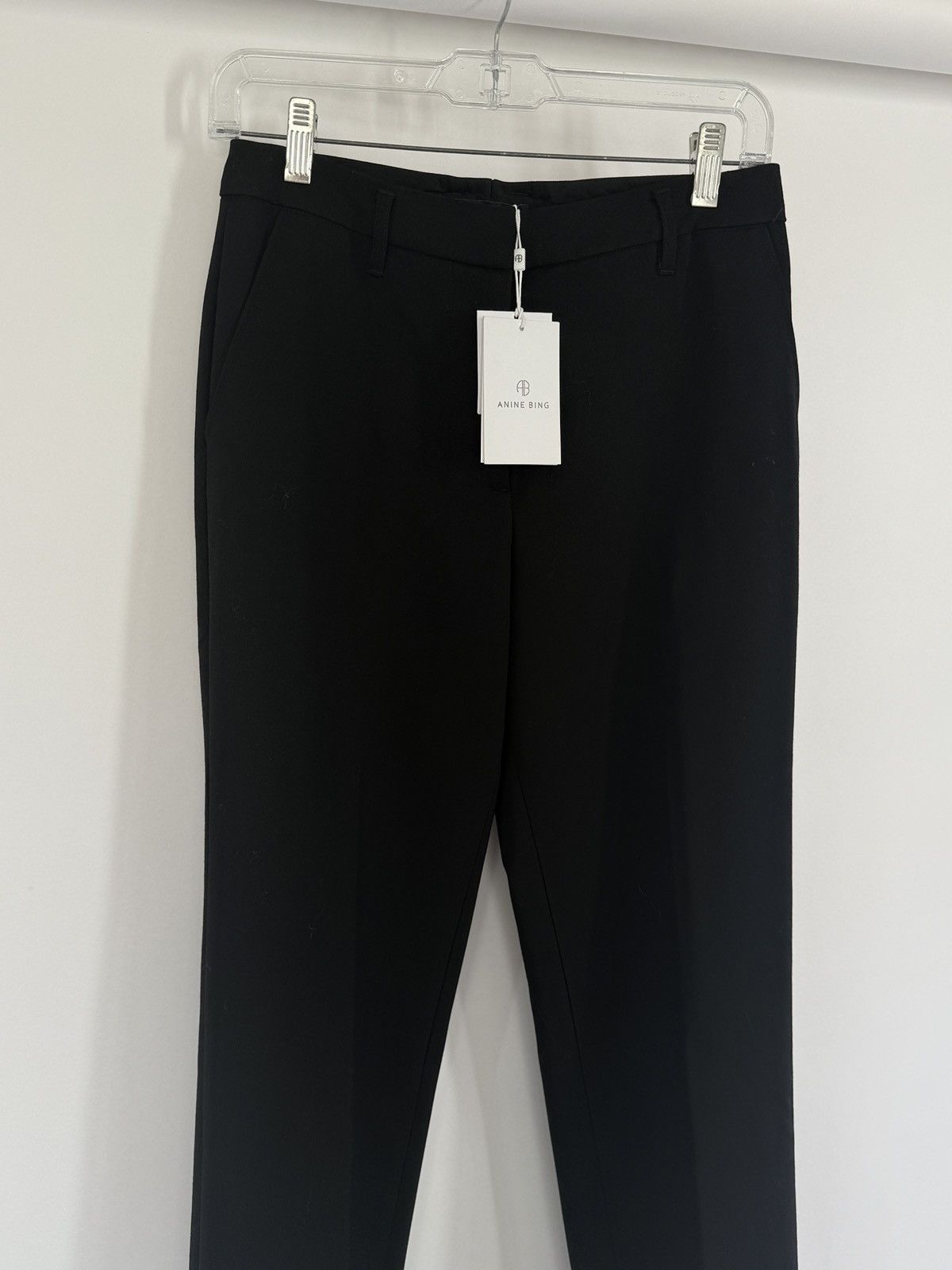 Anine Bing NWT Anine Bing Classic Black Trousers Size 25" / US 0 / IT 36 - 1 Thumbnail