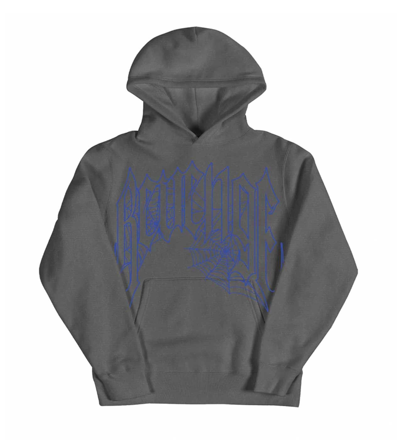Revenge Web Cross Vintage Black Hoodie Size US XXL / EU 58 / 5 - 1 Thumbnail