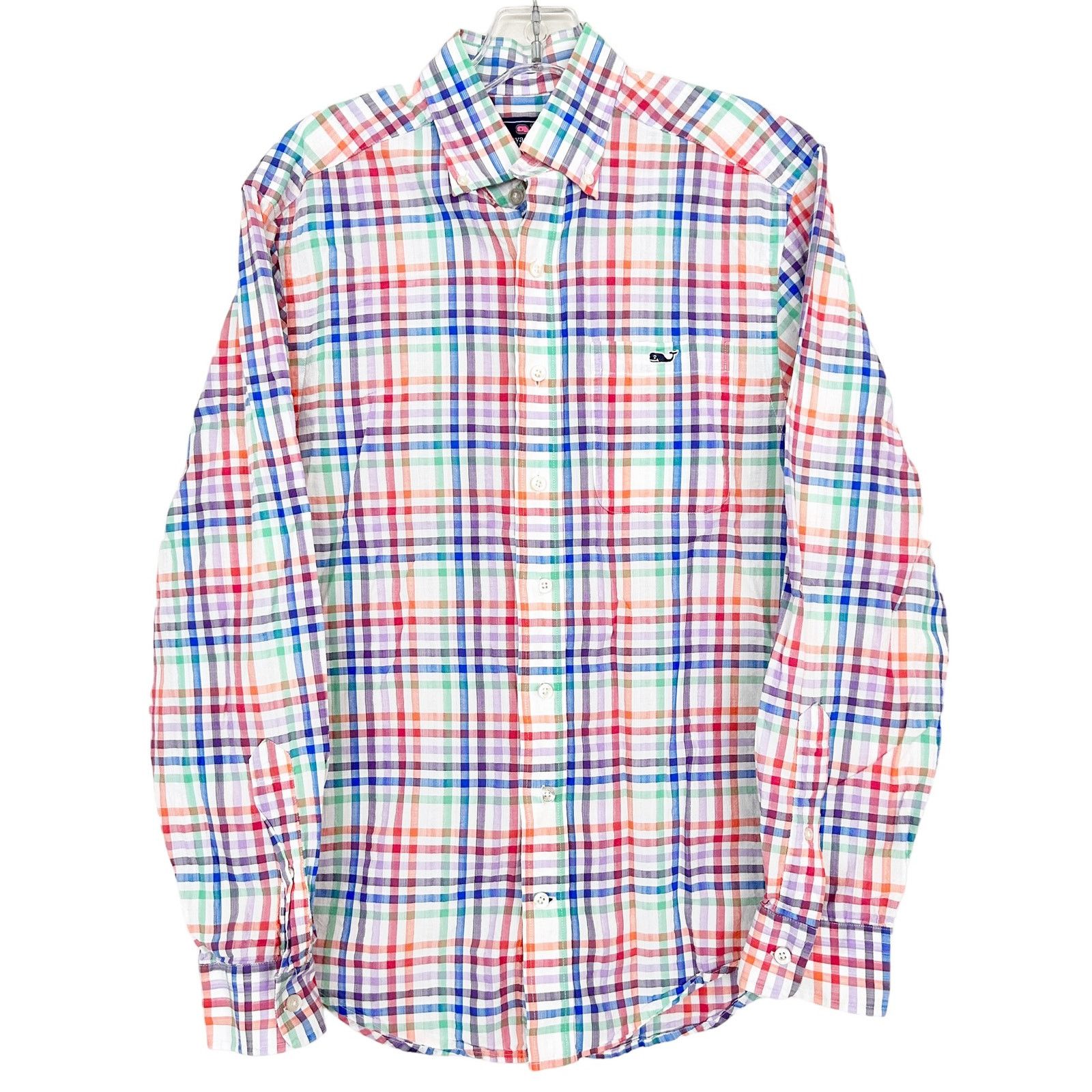 Vineyard Vines Vineyard Vines Multicolor Plaid Tucker Button Down Sz S Size US S / EU 44-46 / 1 - 5 Thumbnail
