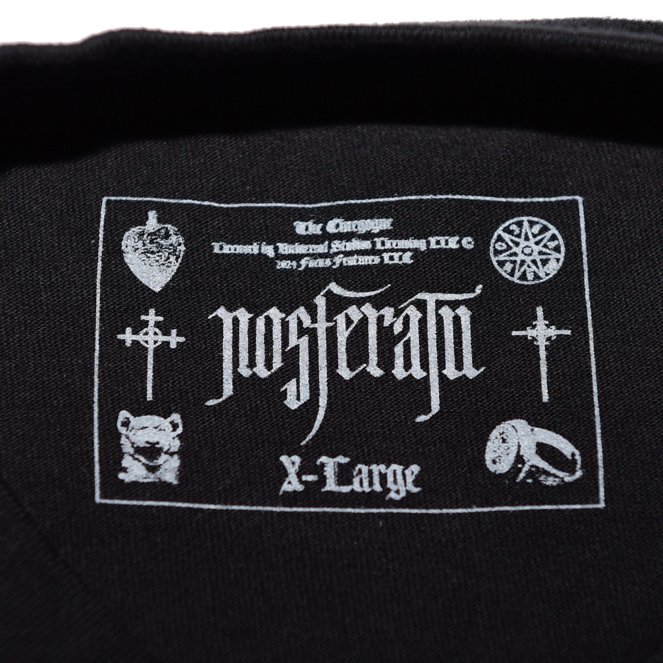 Los Angeles Apparel Nosferatu Count Orlok Sigil Long Sleeve Tee by Cinegogoue Size US XL / EU 56 / 4 - 3 Thumbnail