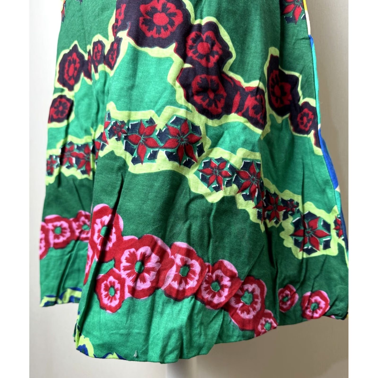 Desigual Desigual Dress Womens L A-Line Knee Length Multicoloured 02V2812 Size L / US 10 / IT 46 - 3 Thumbnail