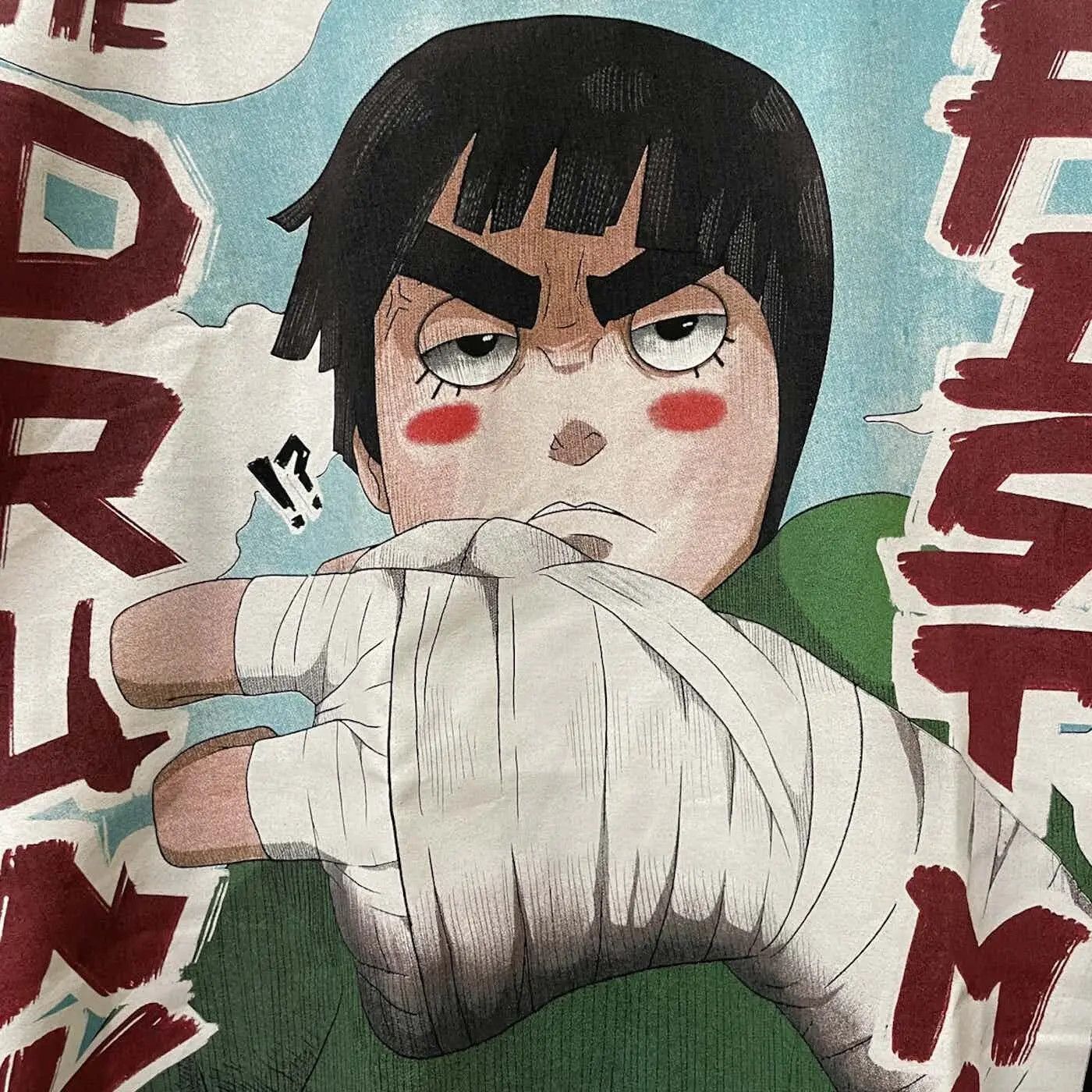 Anime × Vintage Modern Naruto : Rock Lee By Skaars as worn by Benwhittaker Size US L / EU 52-54 / 3 - 4 Thumbnail