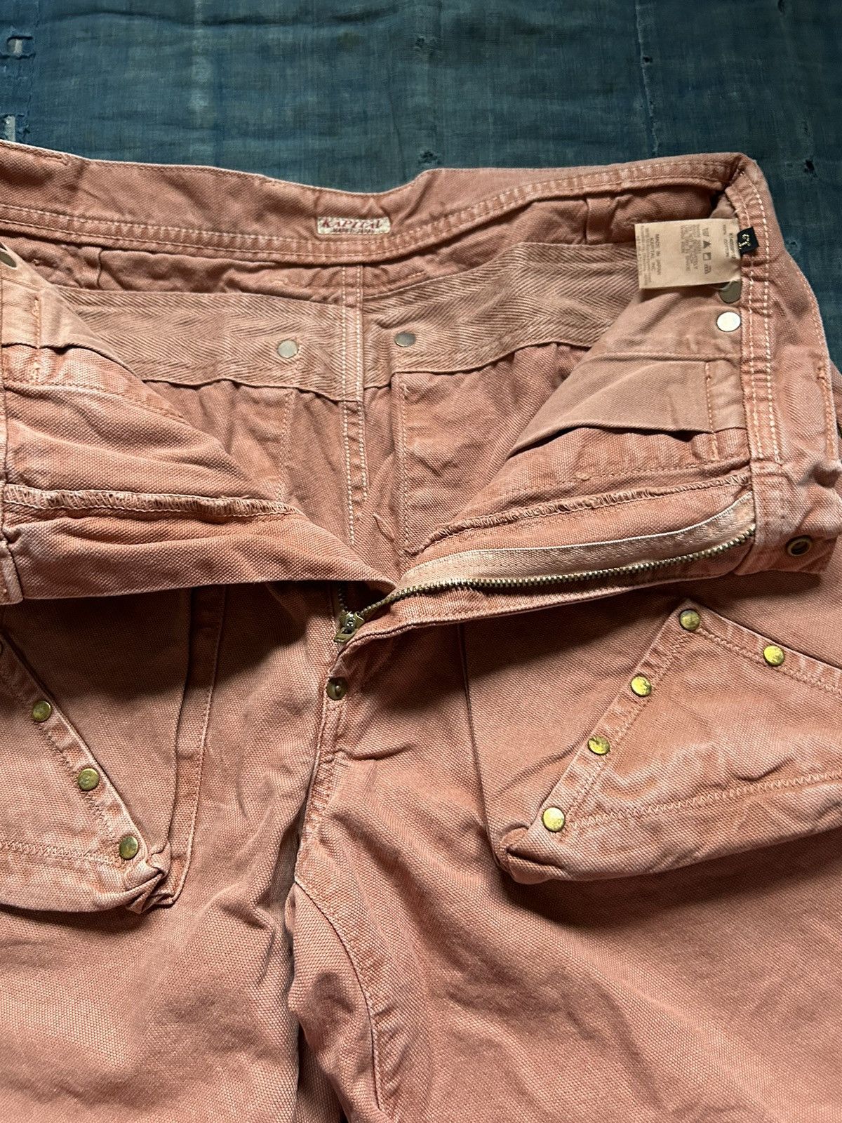 Kapital × Kapital Kountry kapital studs pocket cargo short pants Size US 30 / EU 46 - 4 Thumbnail